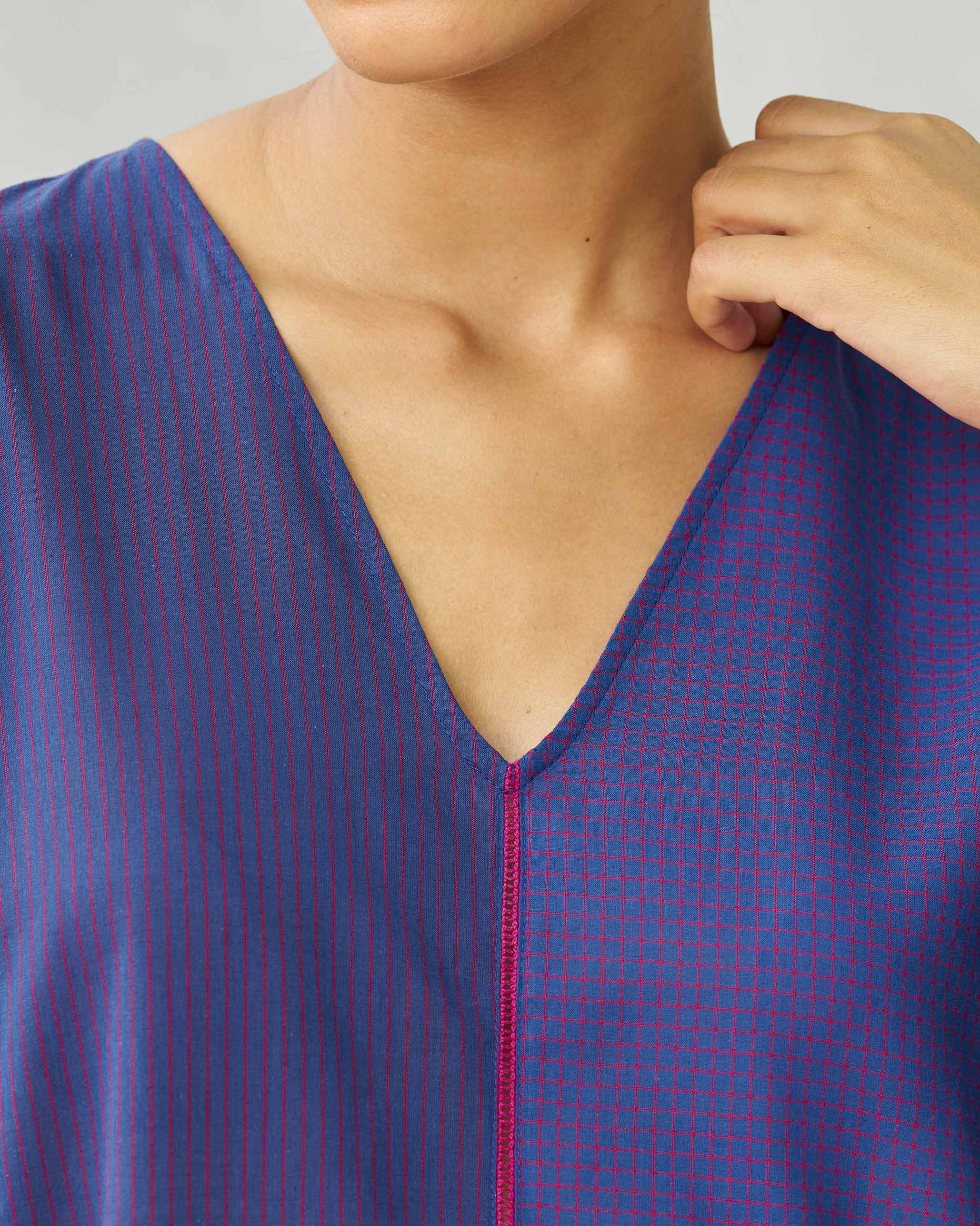 Jacaranda Kaftan - Purple & Berry - Image 4