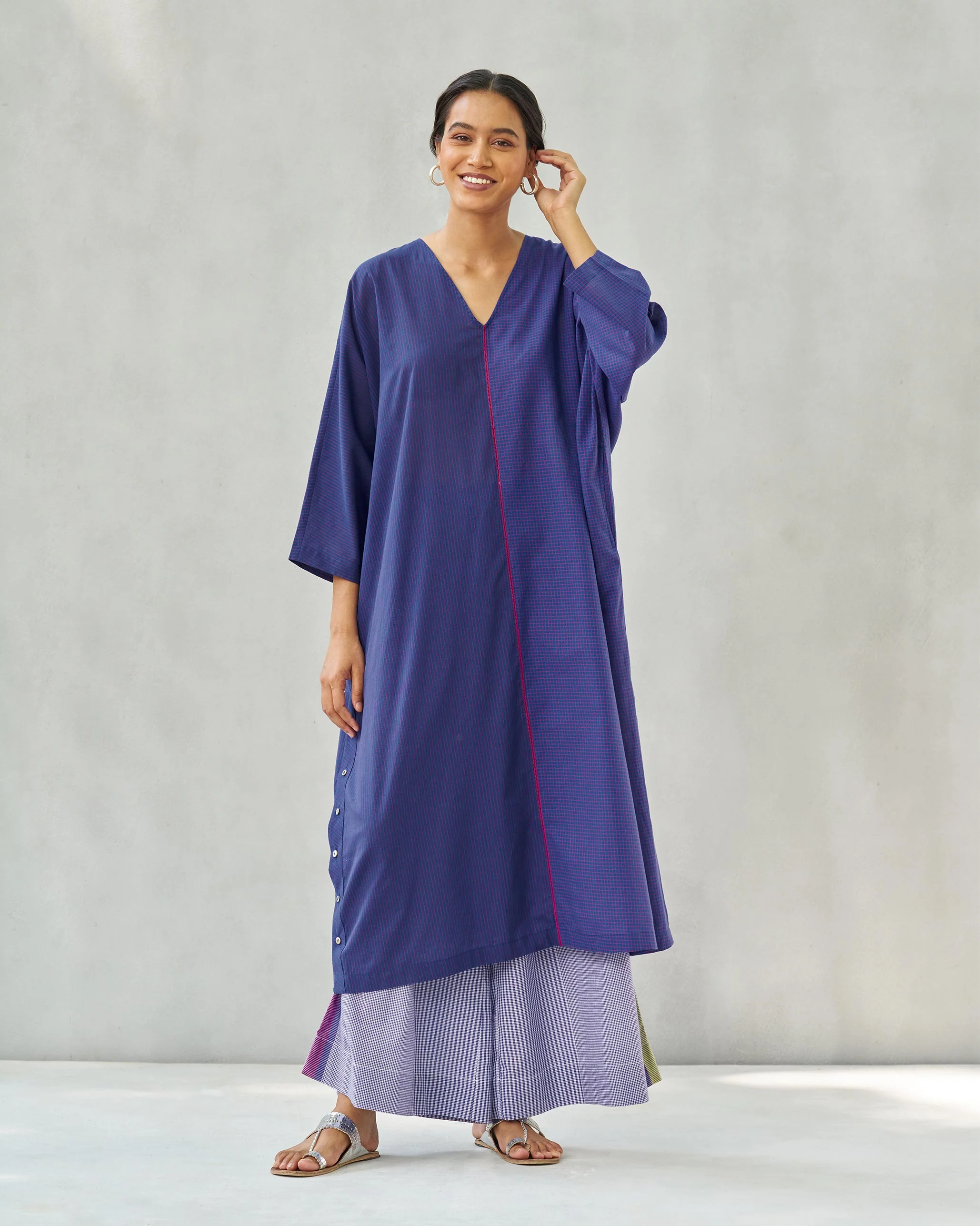 Jacaranda Kaftan - Purple & Berry - Image 7