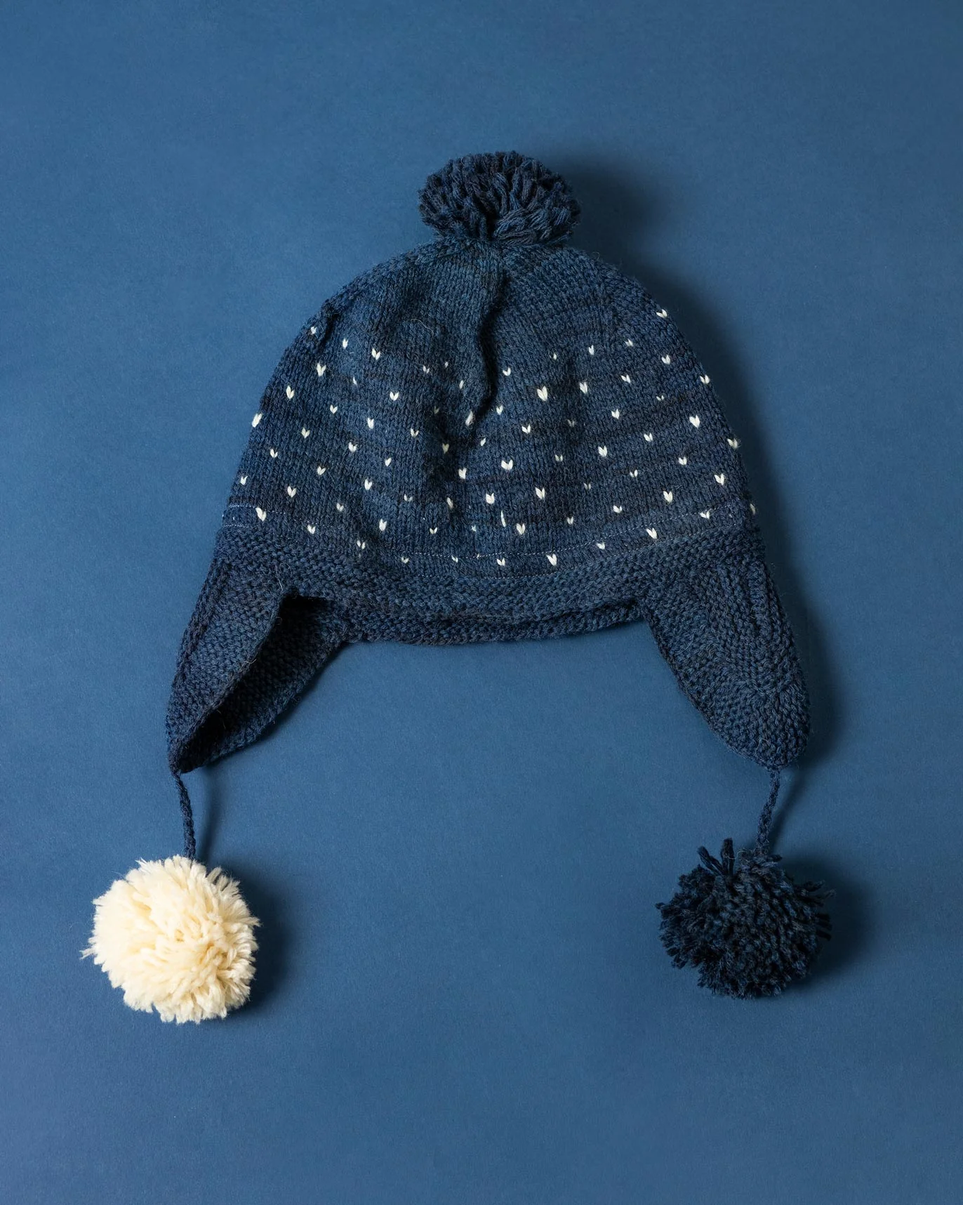 Jack Frost Bauble Cap - Indigo - Image 2