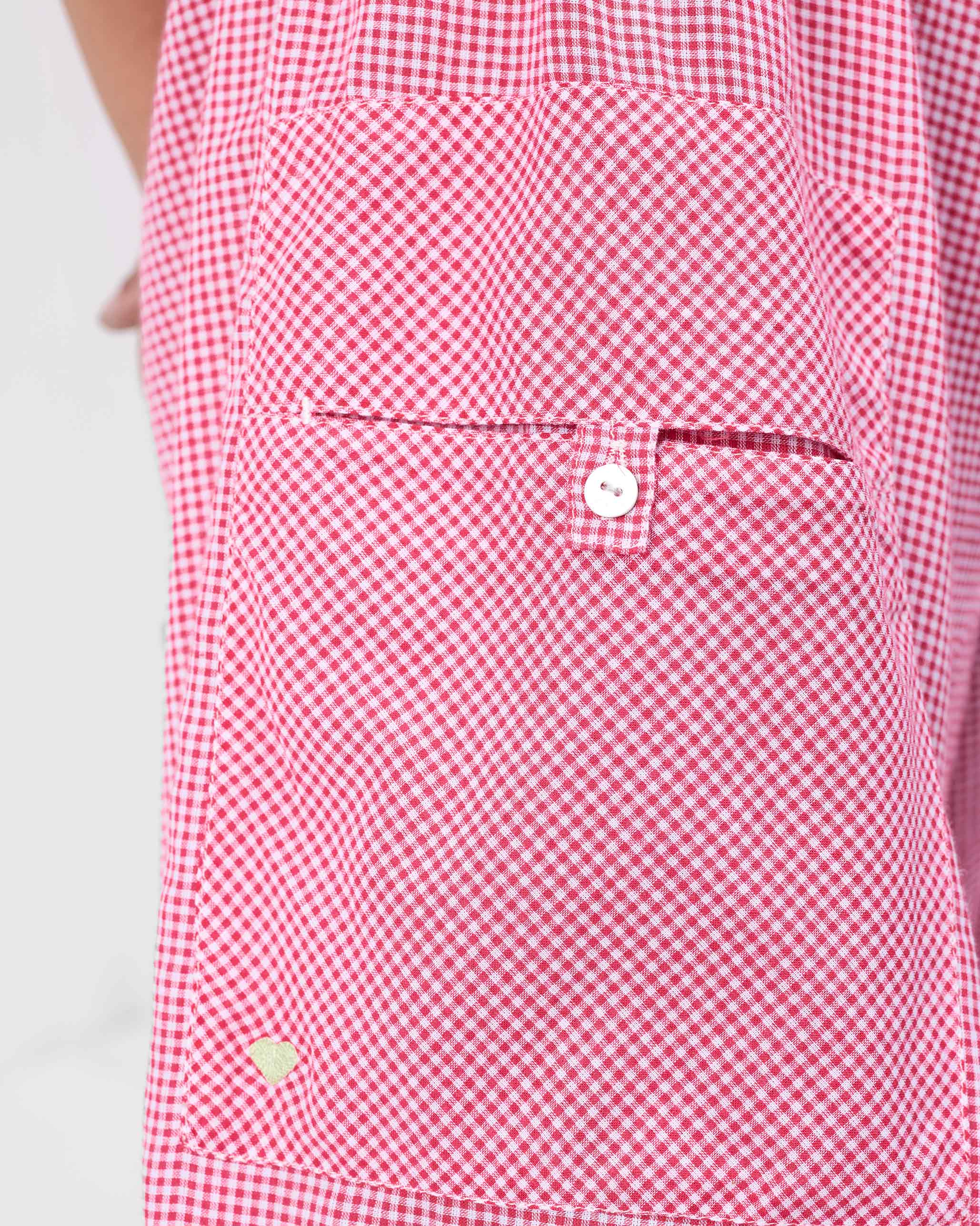 Jaisalmer Pants - Watermelon & White Checks - Image 4