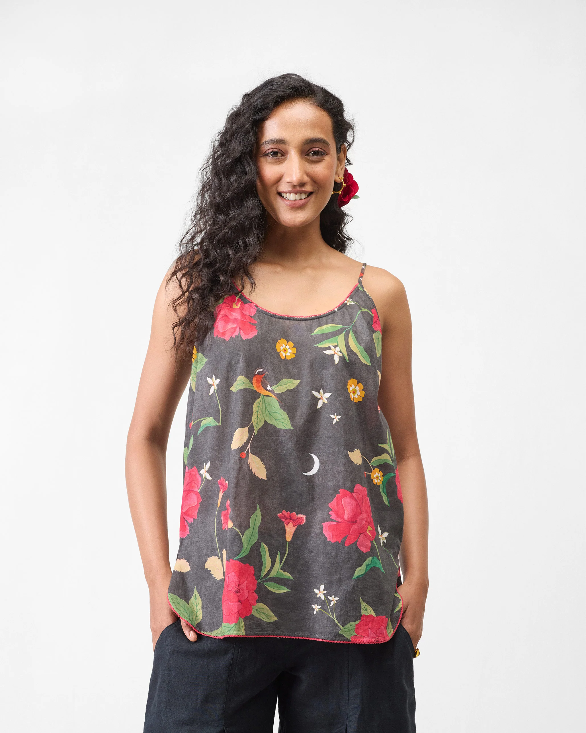 Jaisalmer Shirt with Slip - Charcoal - Image 5