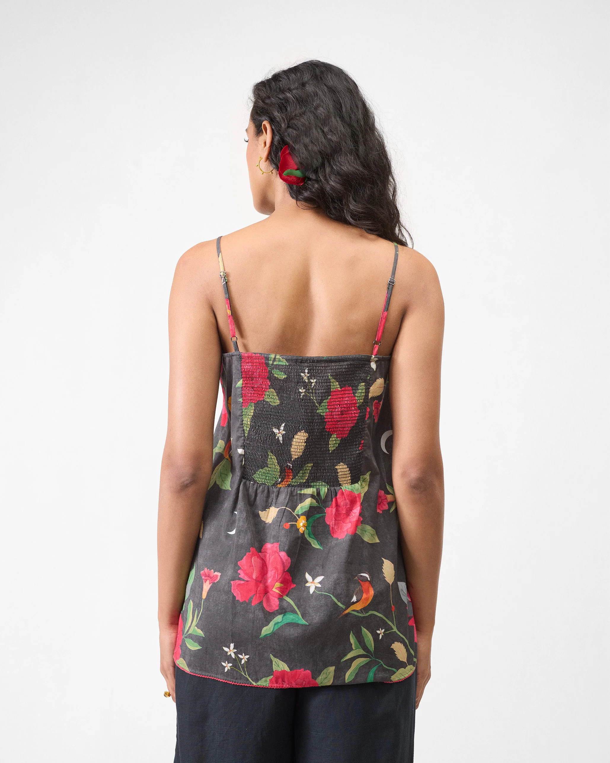 Jaisalmer Shirt with Slip - Charcoal - Image 6