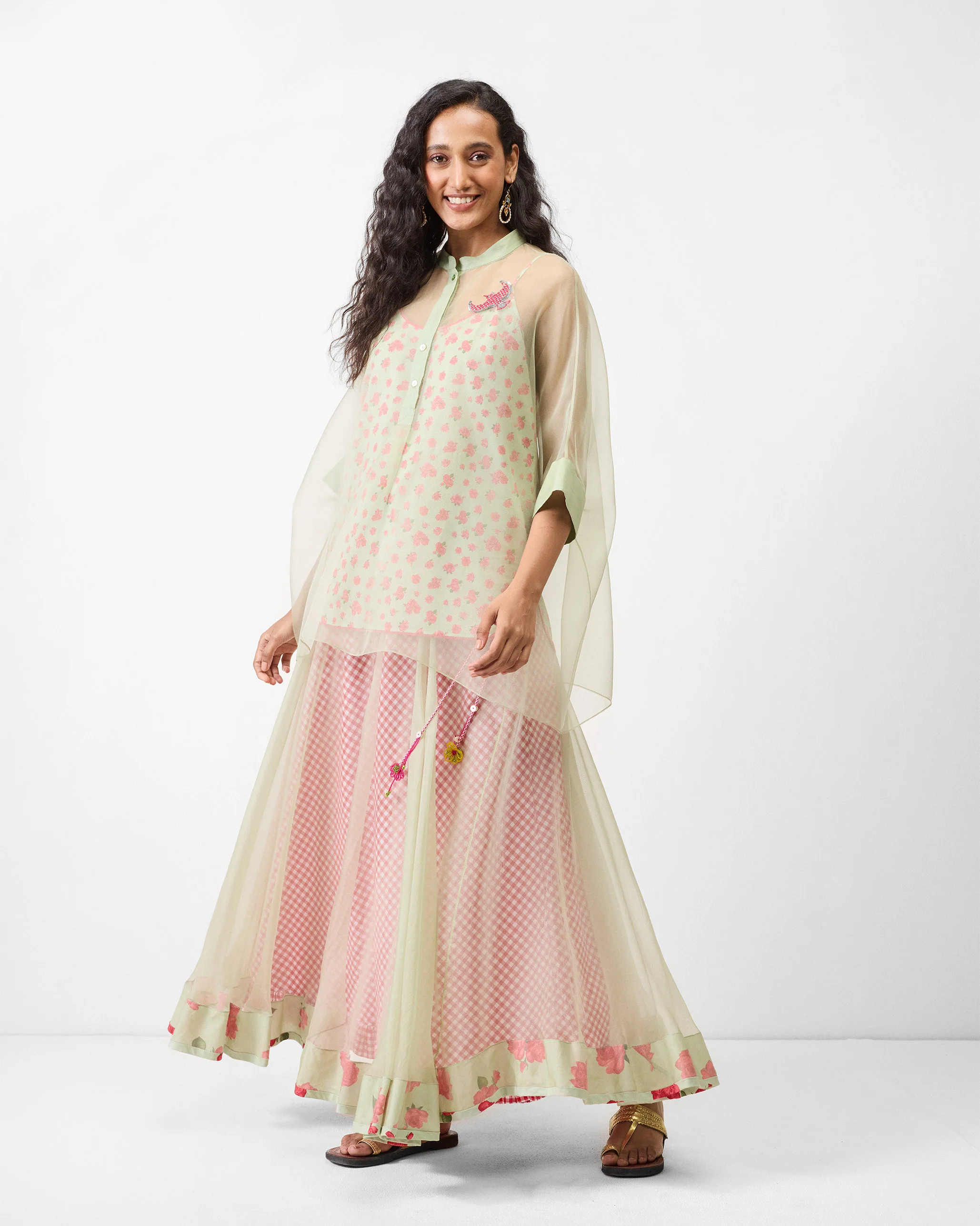 Jaisalmer Shirt with Slip - Mint - Image 8