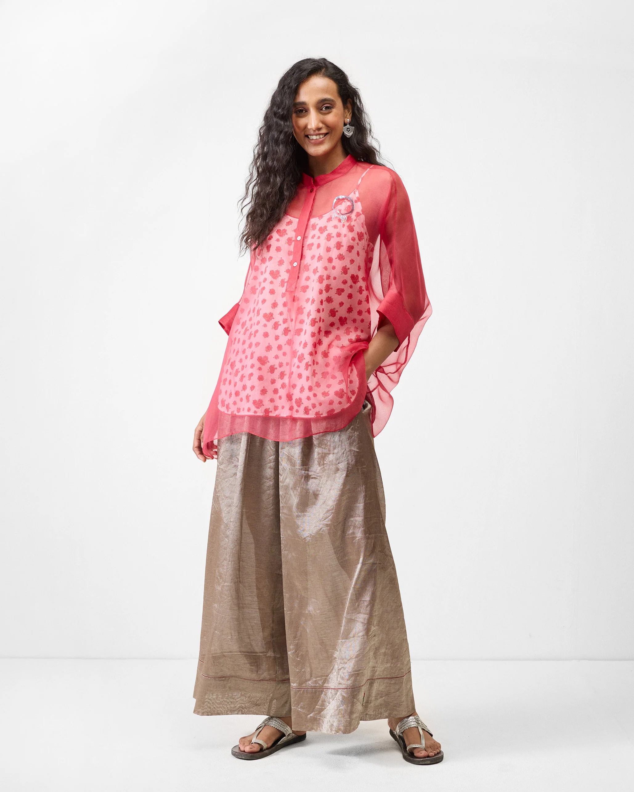 Jaisalmer Shirt with Slip - Watermelon - Image 8