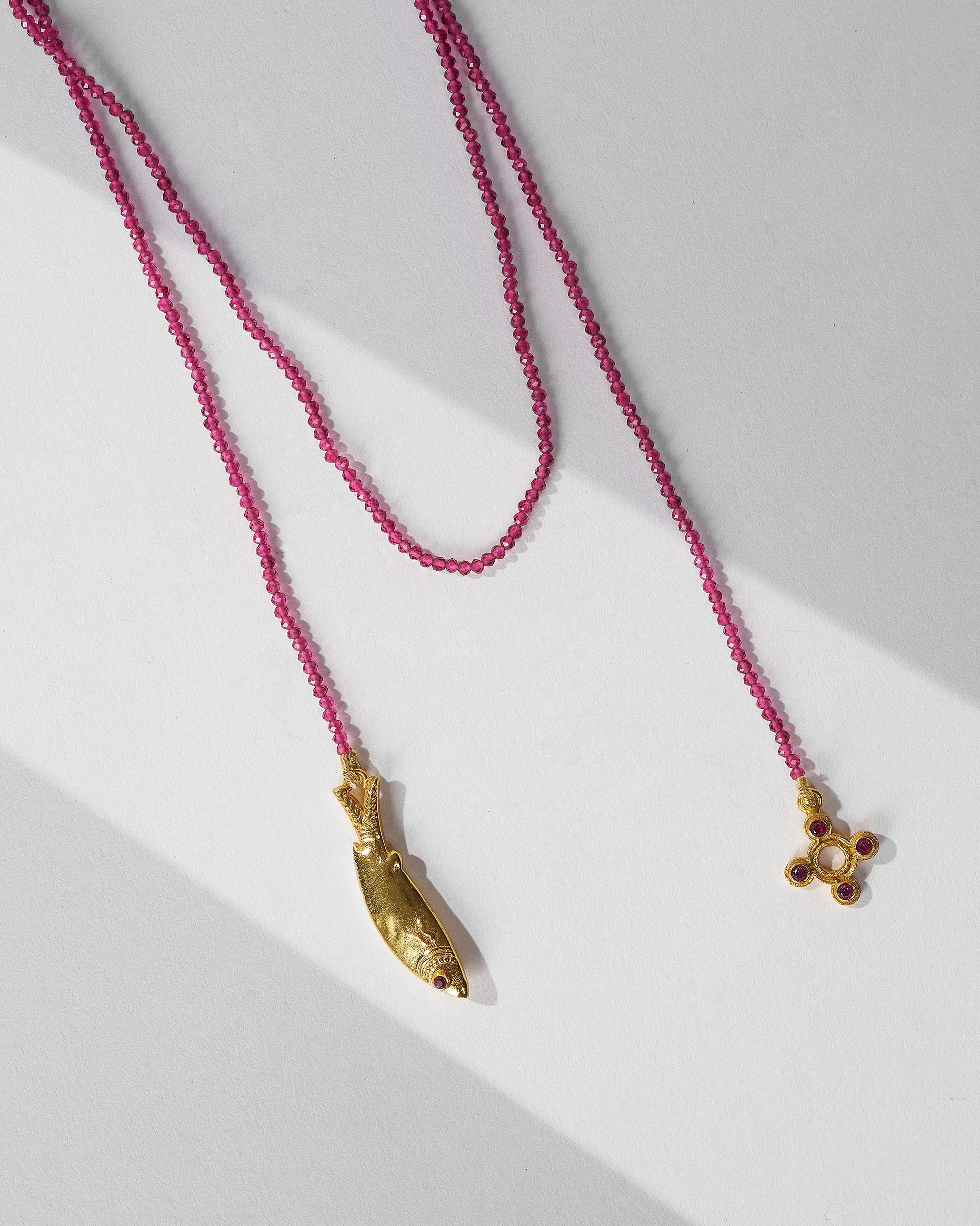 Jal Pari Necklace - Gold - Image 2