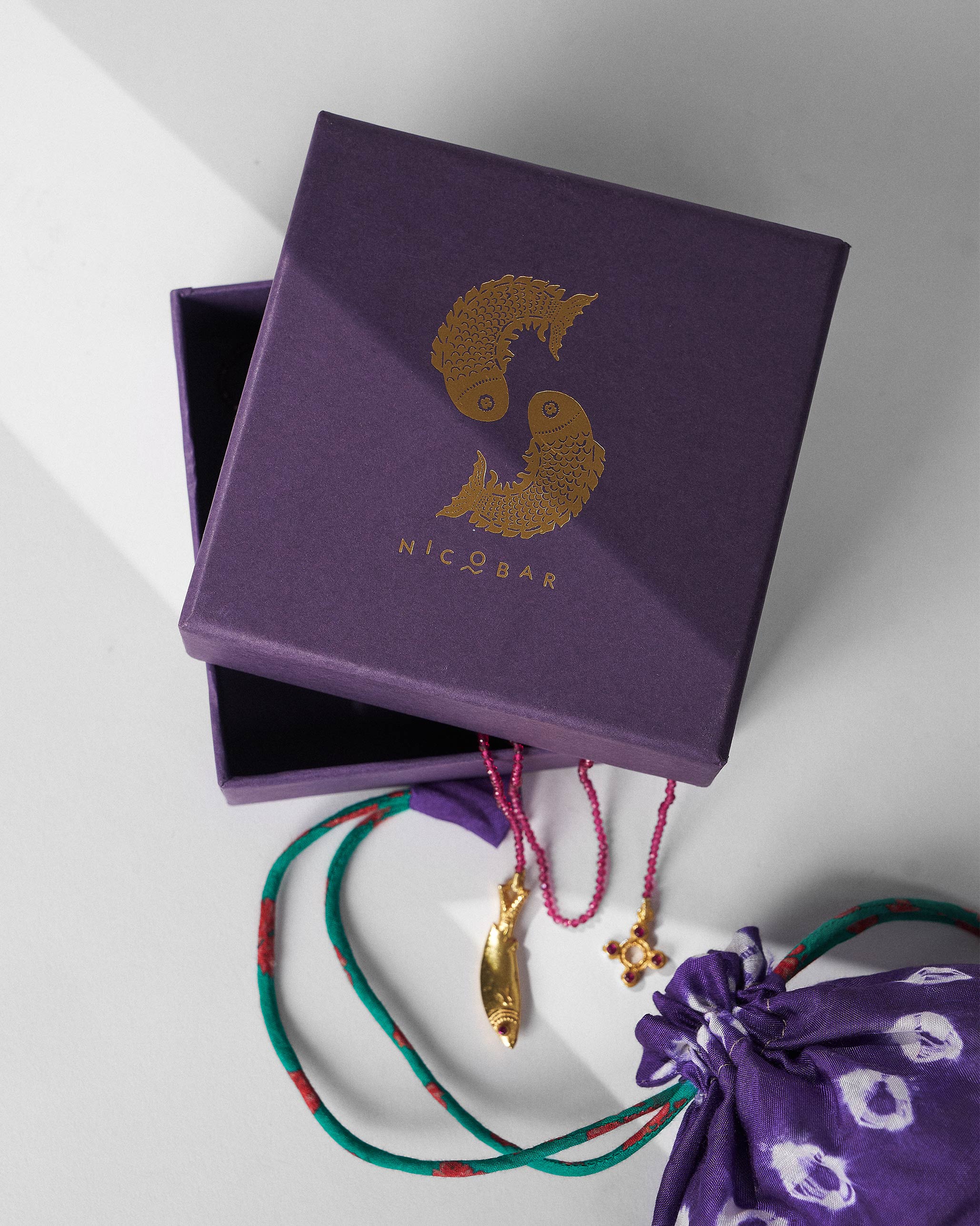 Jal Pari Necklace - Gold - Image 6