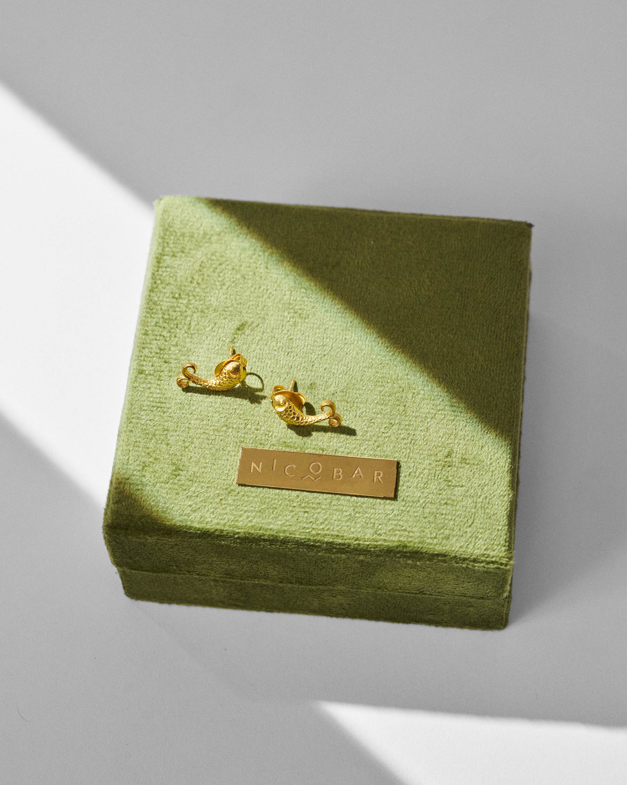 Jalpari Studs - Gold - Image 5