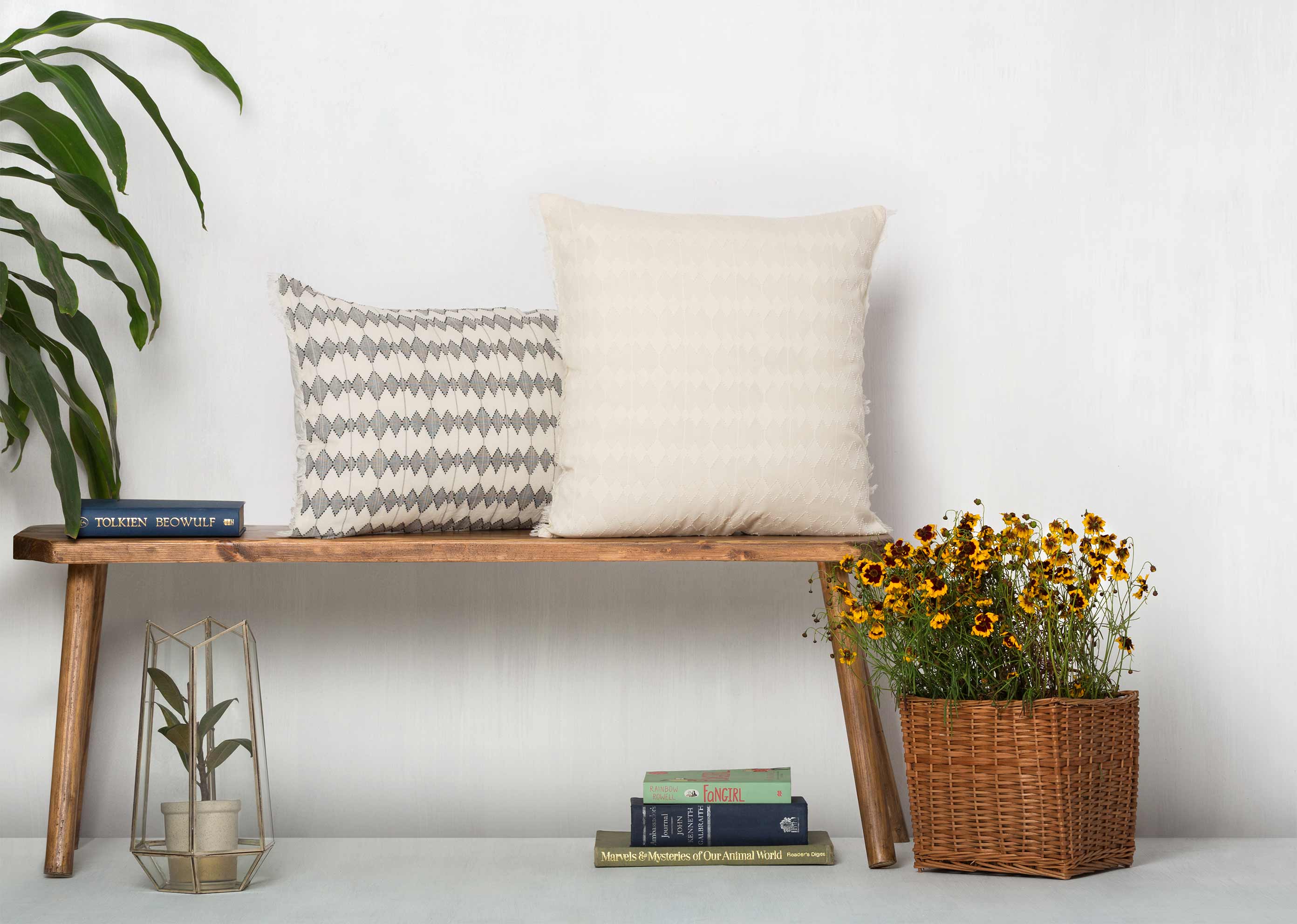 Jamdani Cushion Cover - Image 3
