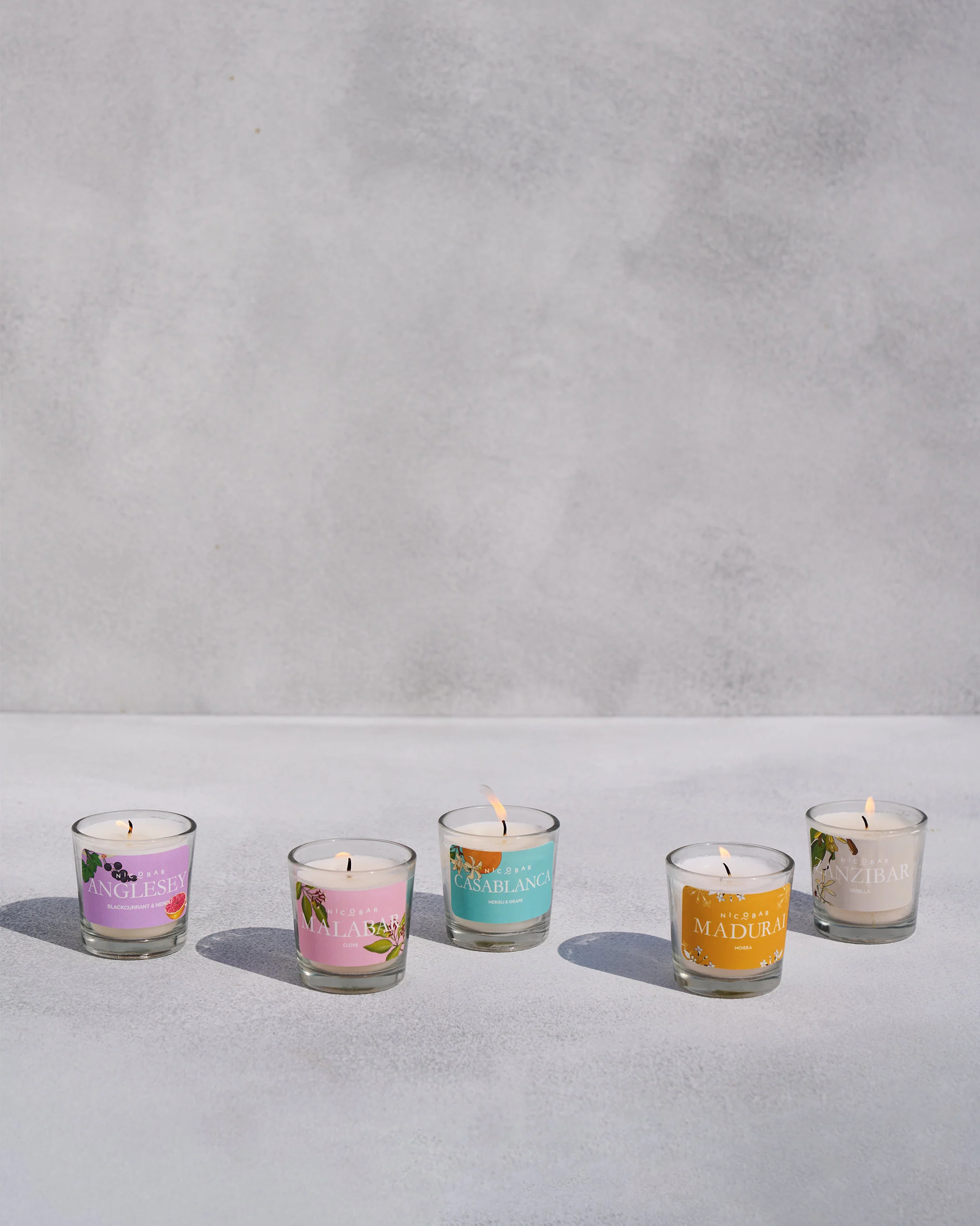 Jar Candles - Set of 5 - Image 5