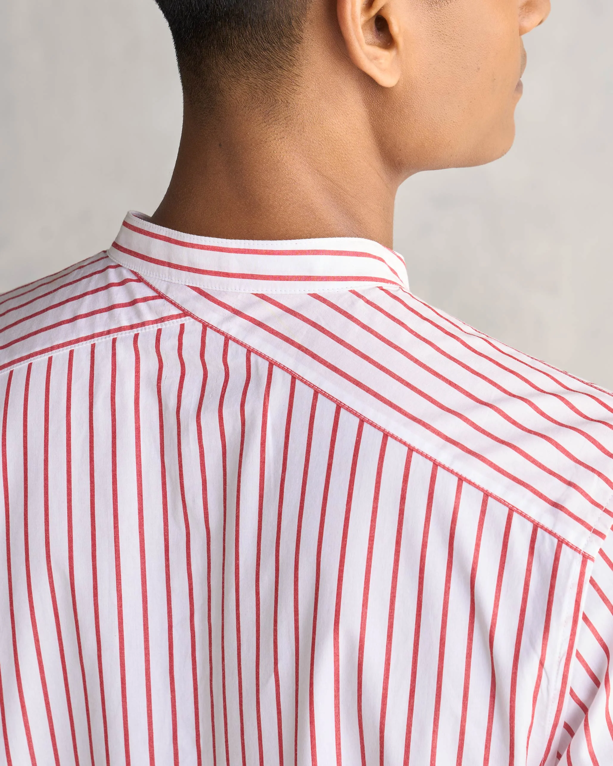 Jashn Kurta - Red & White - Image 4