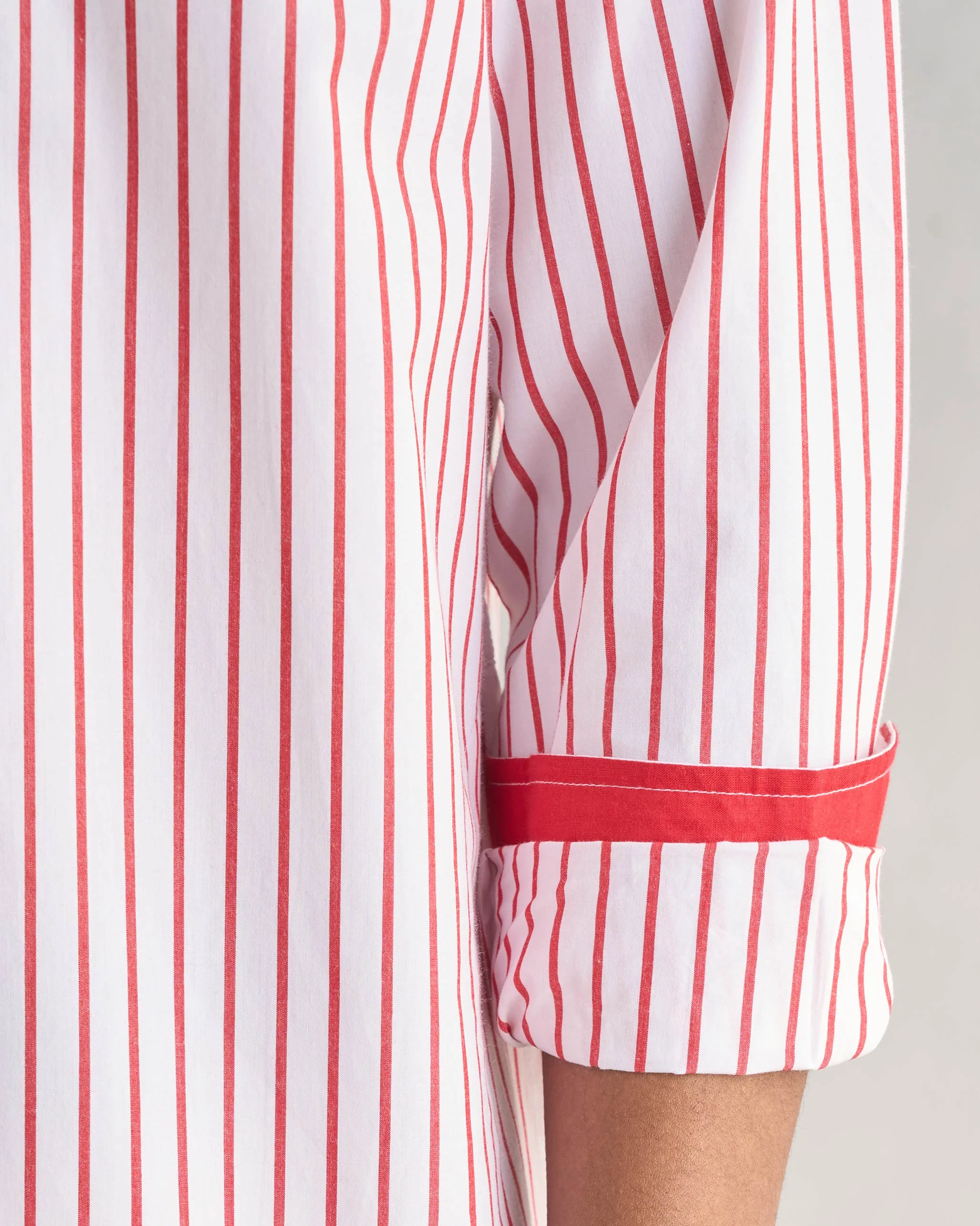 Jashn Kurta - Red & White - Image 5