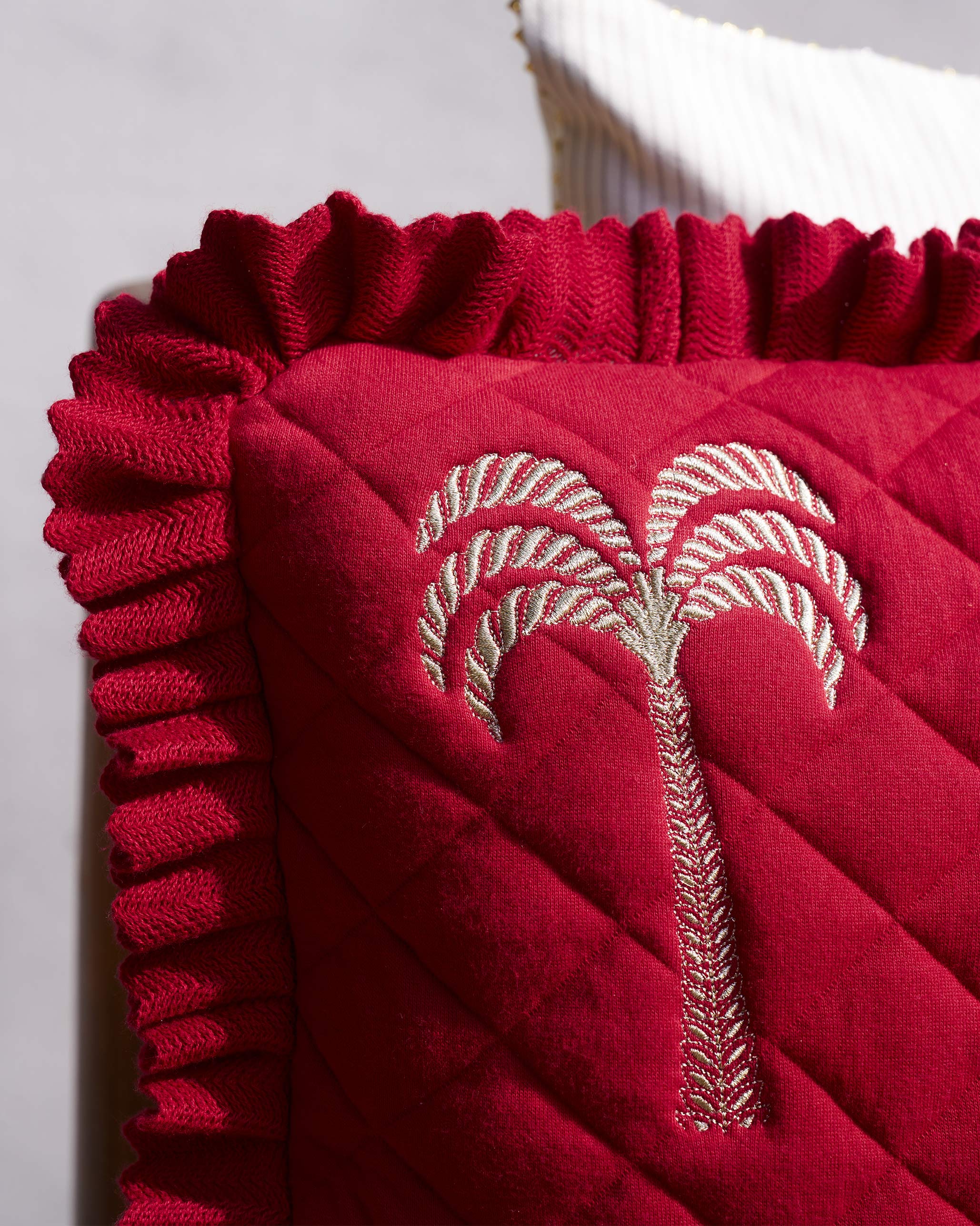 Jewelled Palm Cushion Cover - Image 2