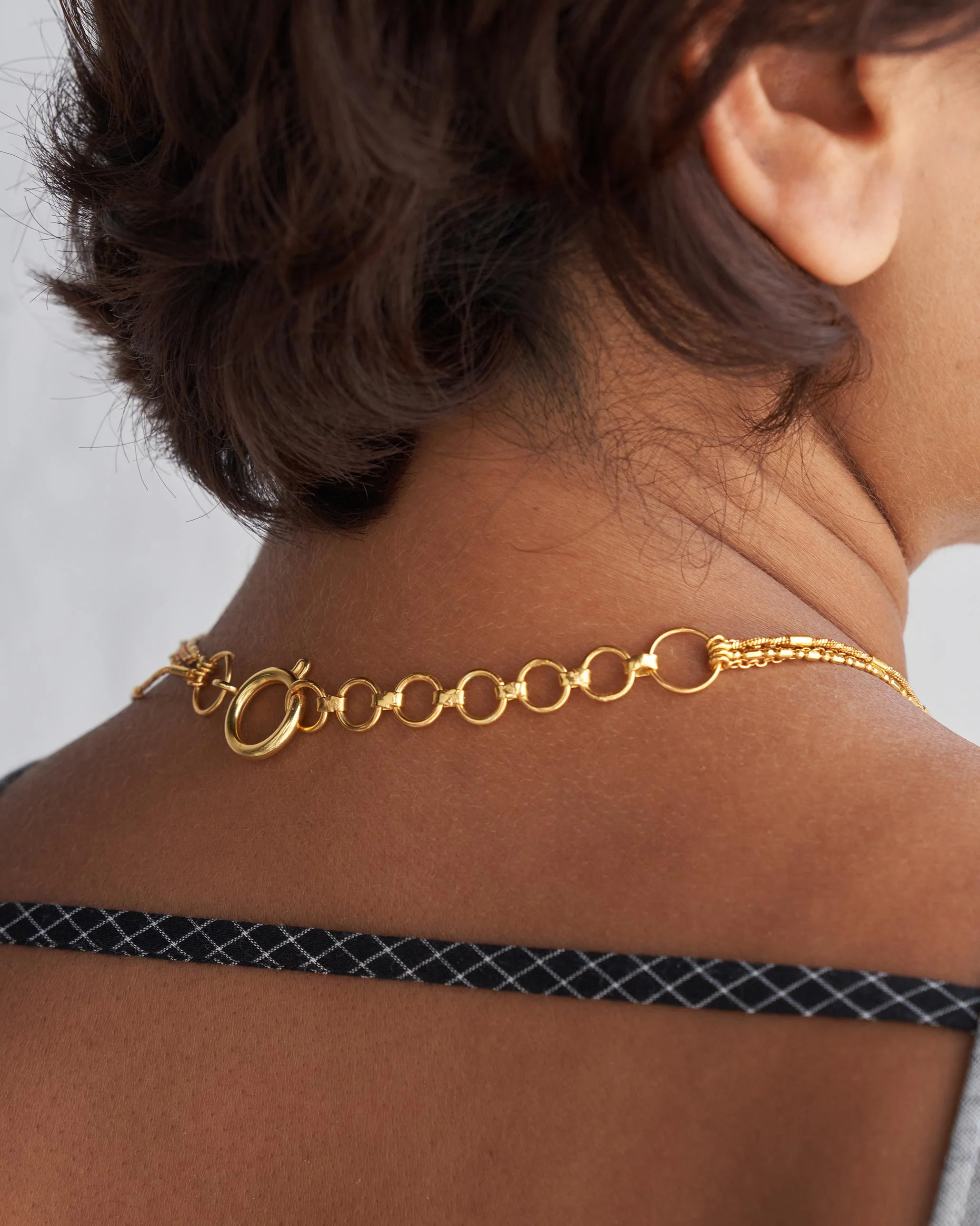 Jhil-mil Necklace - Gold - Image 2