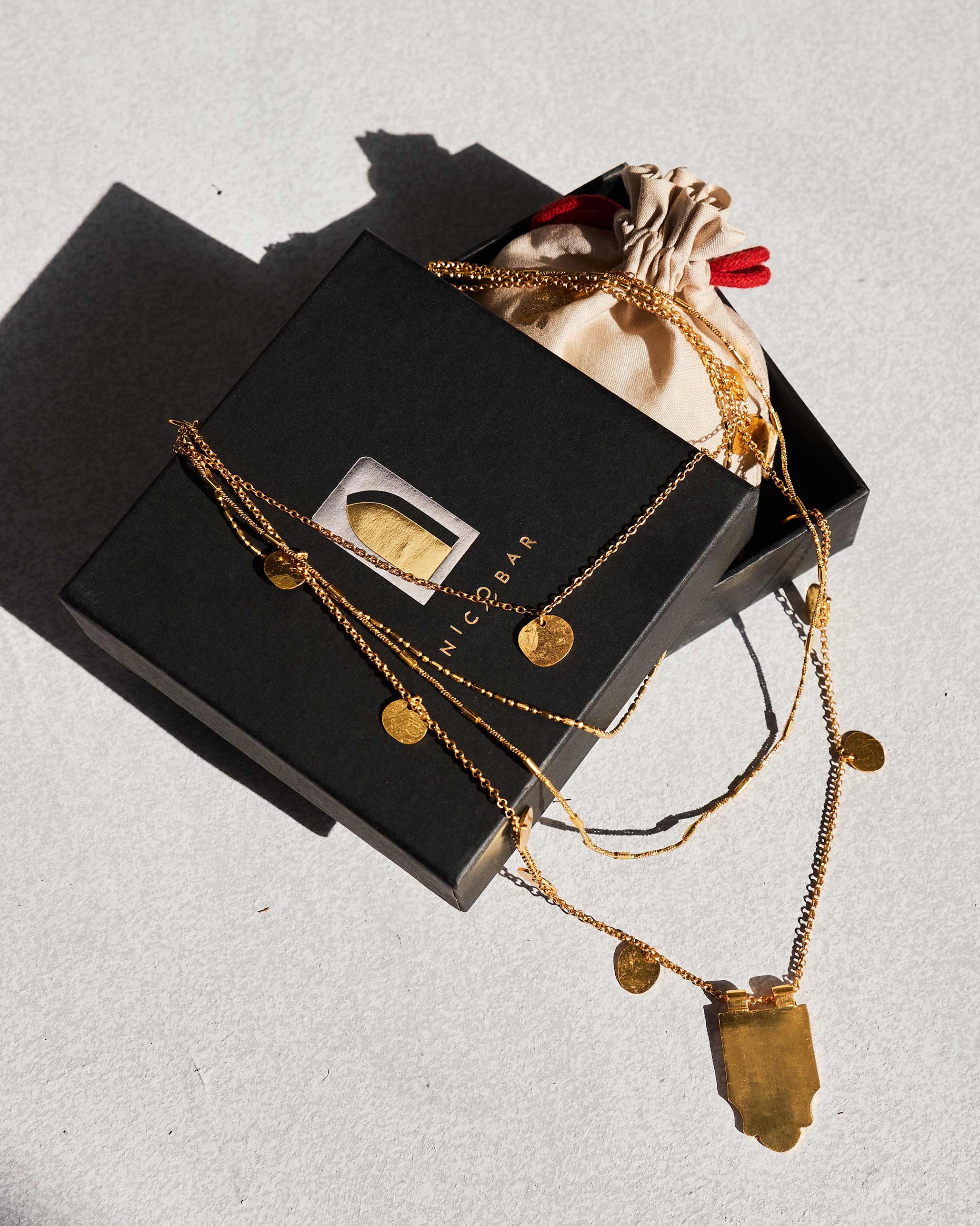 Jhil-mil Necklace - Gold - Image 6