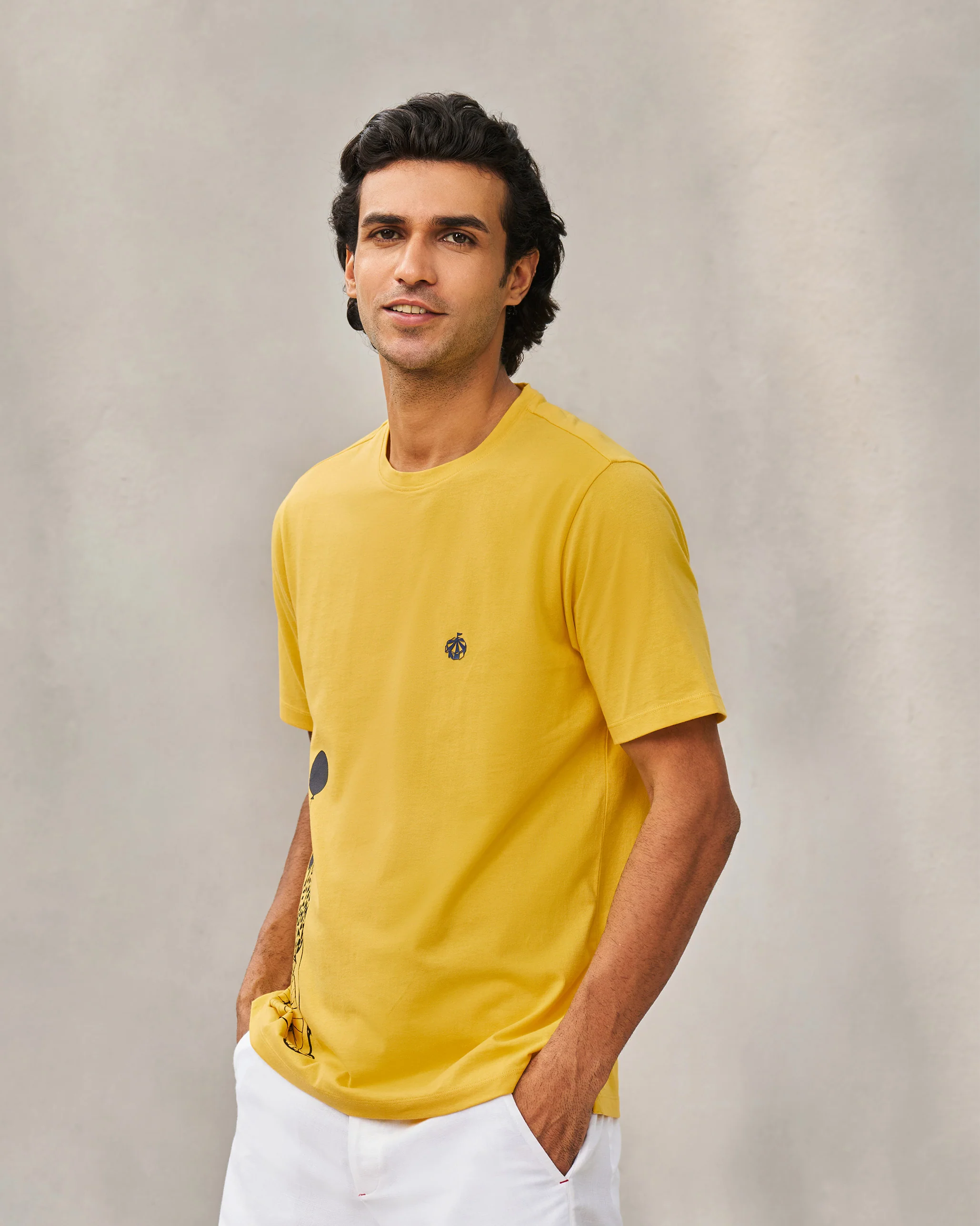 Jiggli Giraffe T-shirt - Yellow - Image 5