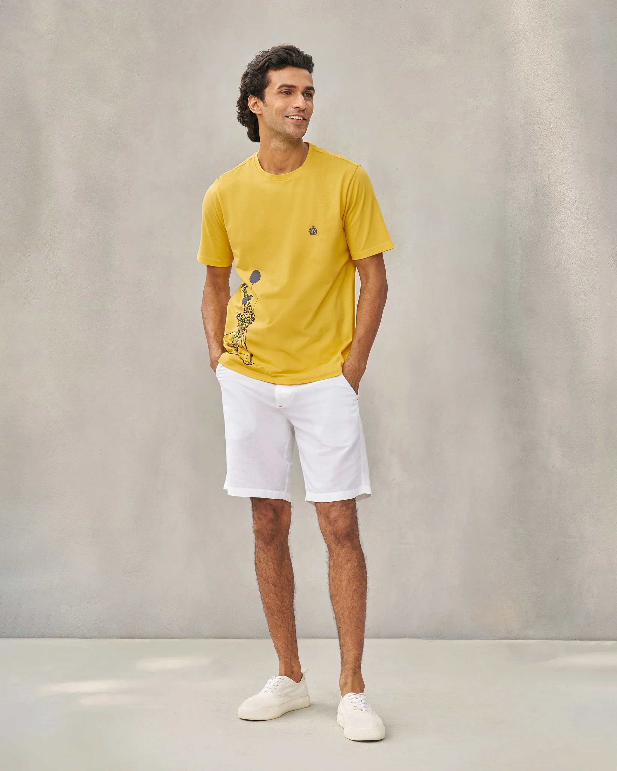 Jiggli Giraffe T-shirt - Yellow - Image 9