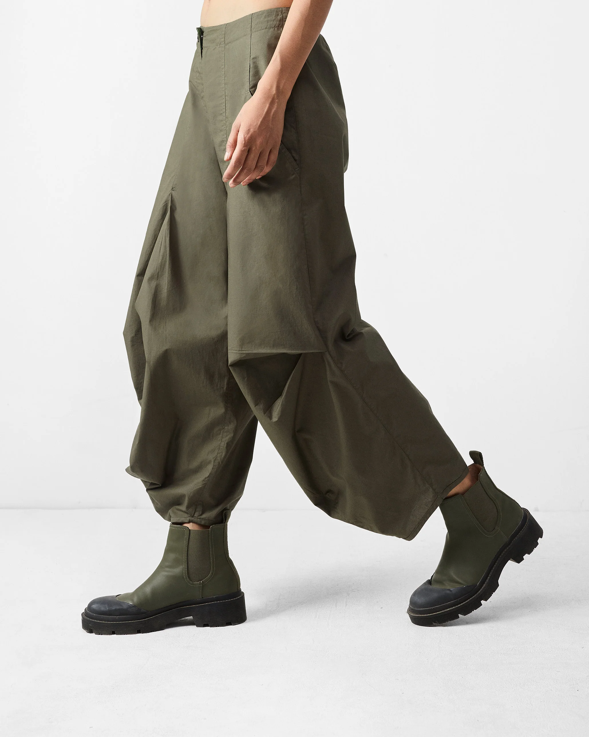 Jinan Trousers - Olive - Image 3