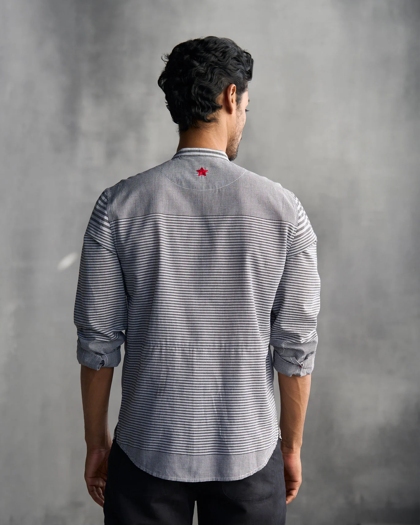 Joey Shirt - Black & Ivory - Image 5