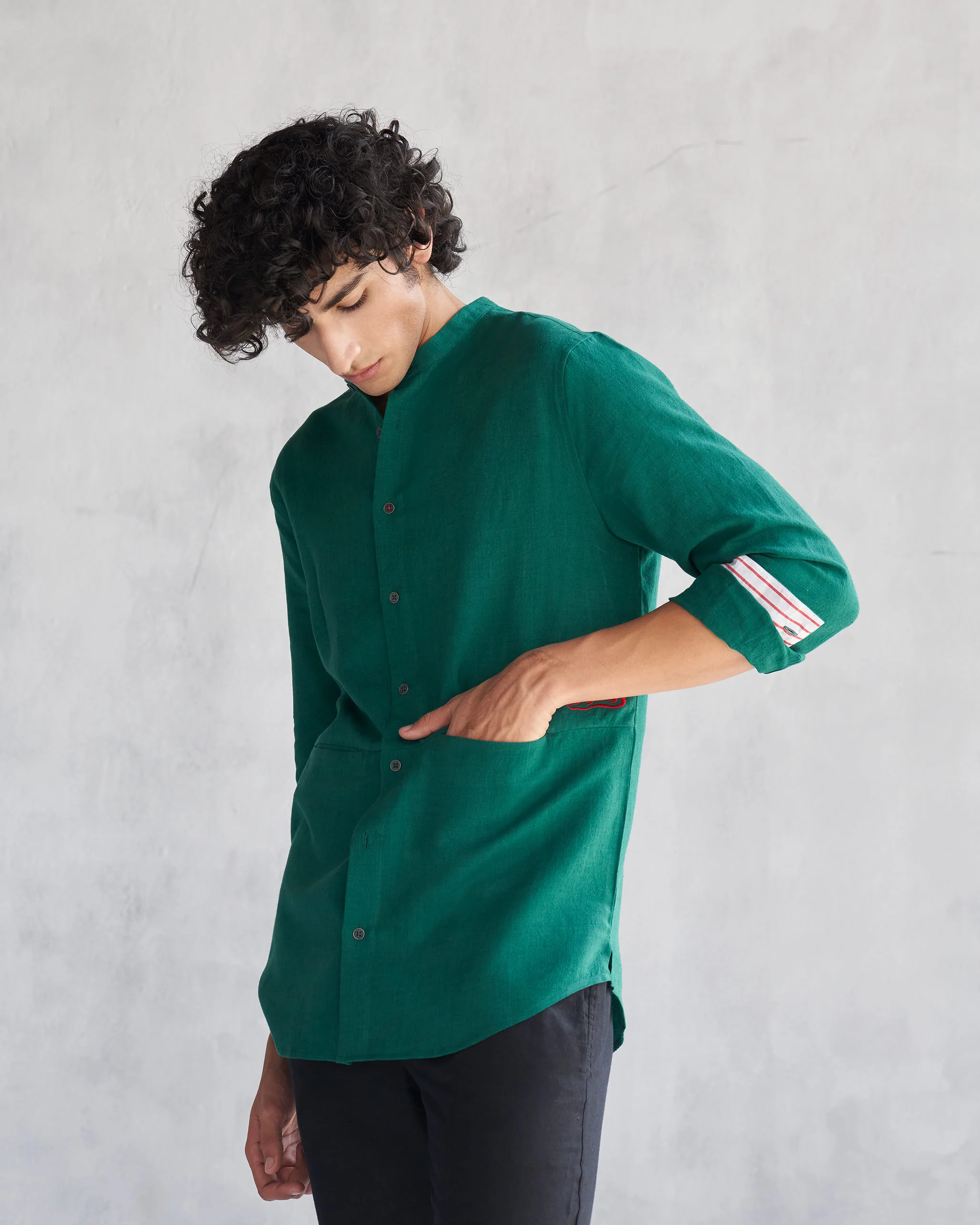Joey Shirt - Green - Image 5