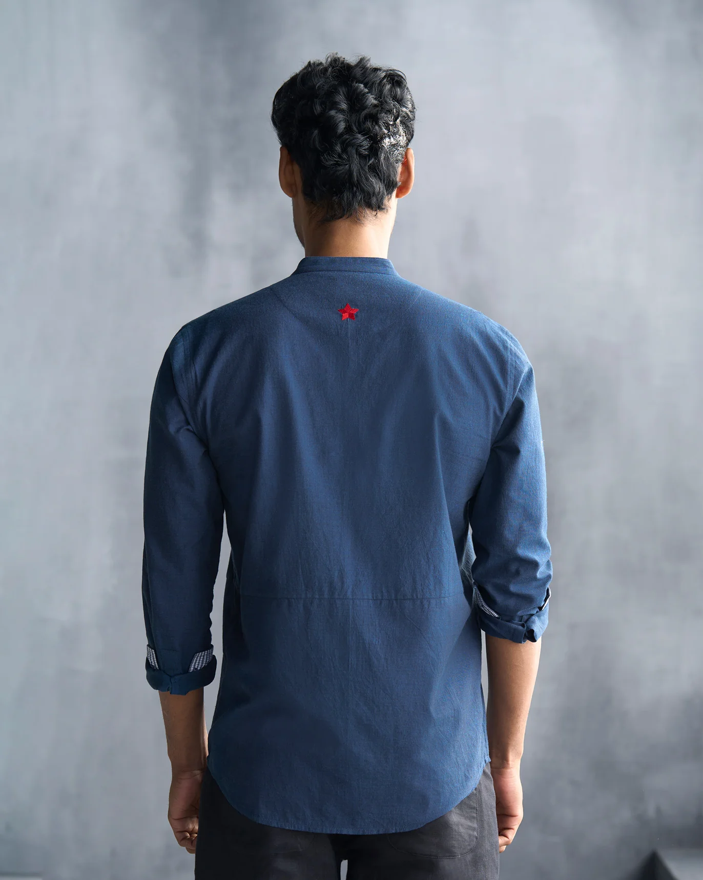 Joey Shirt - Navy - Image 3