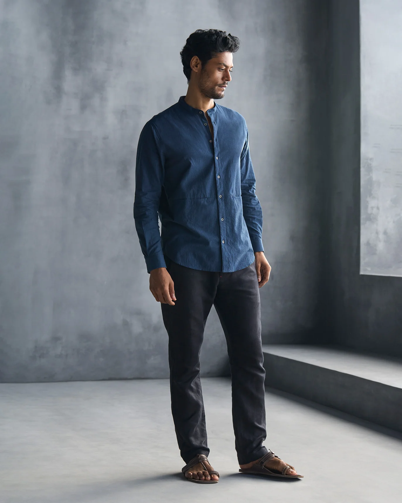 Joey Shirt - Navy - Image 5