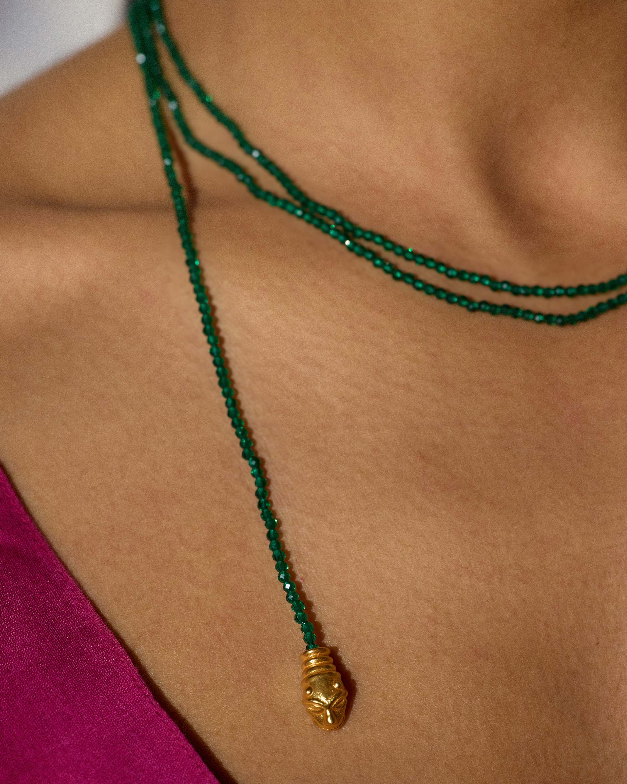 Jungle Singh Necklace - Gold - Image 5