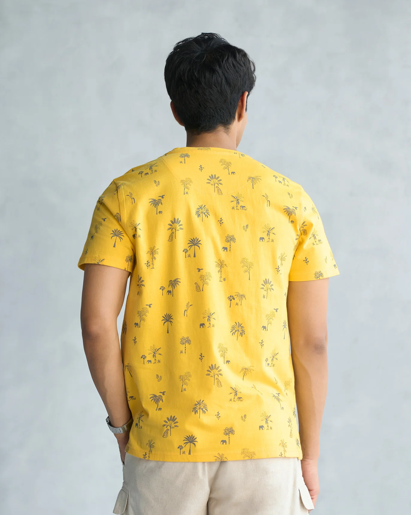 Jungle T-shirt - Yellow - Image 3