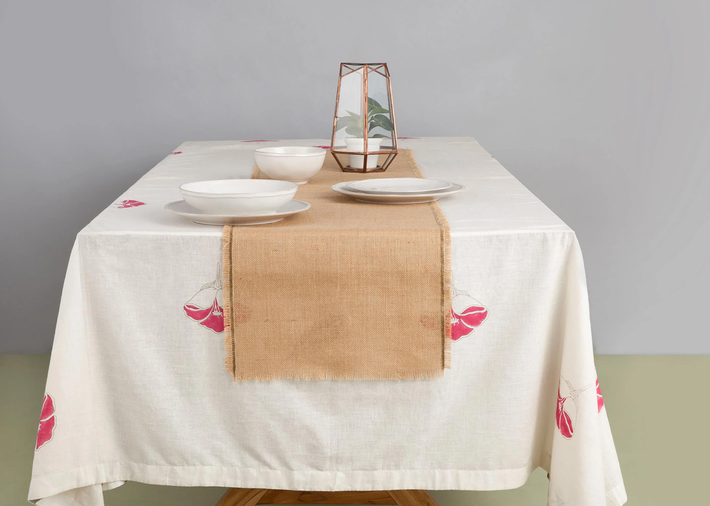 Jute Table Runner - Gold - Image 3