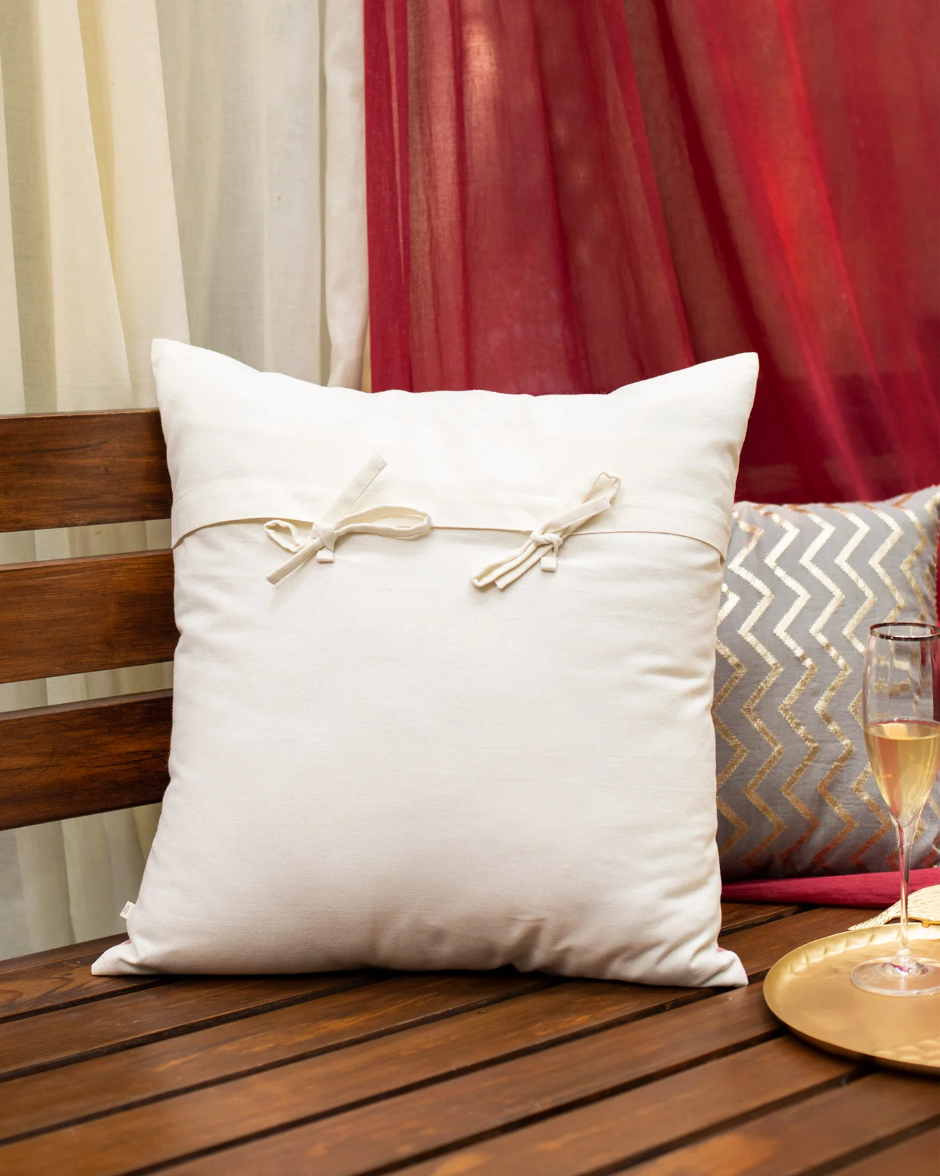 Kaas Cushion Cover - Pink - Image 3