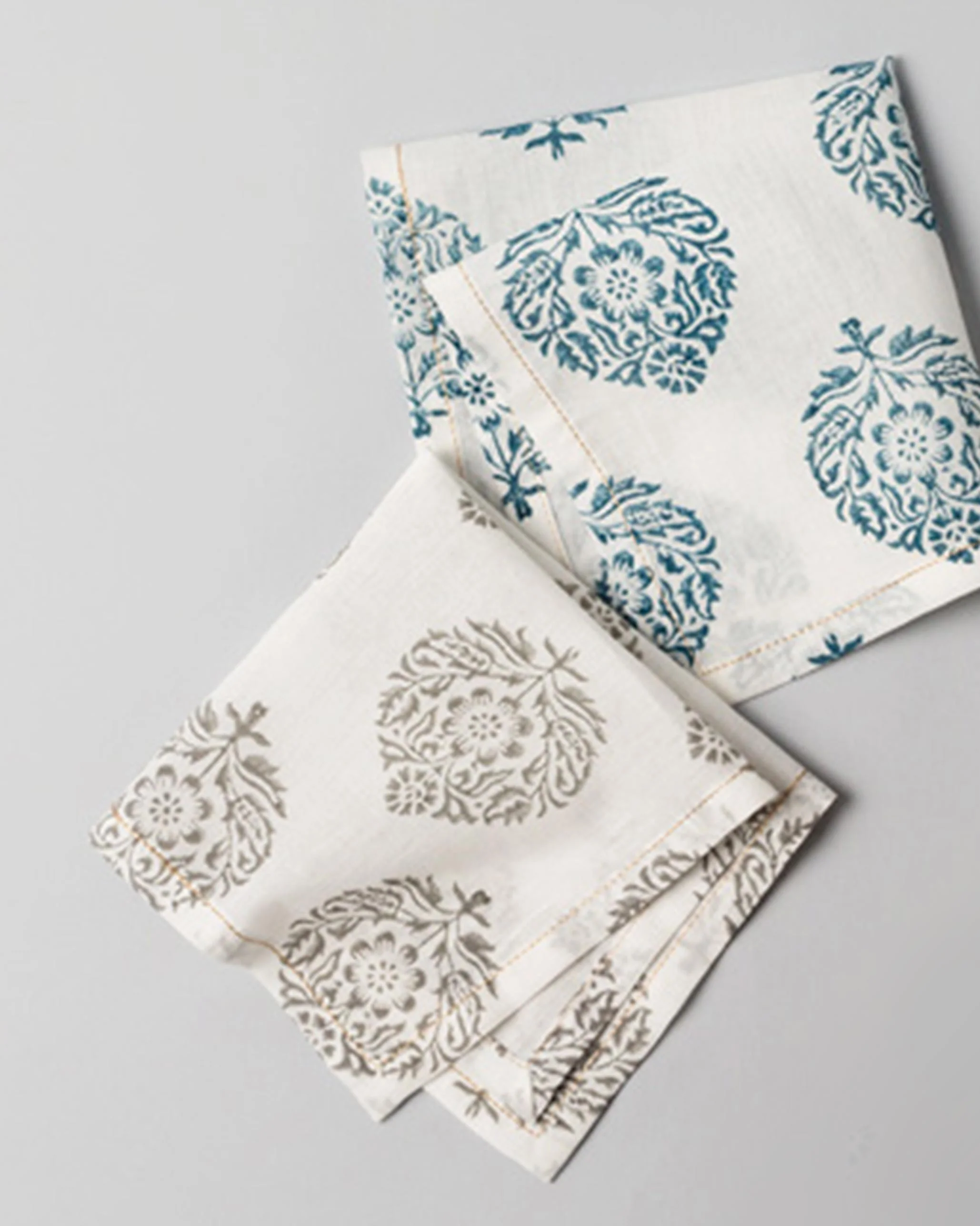 Kaika Cocktail Napkins (Set of 6) - Multi - Image 2
