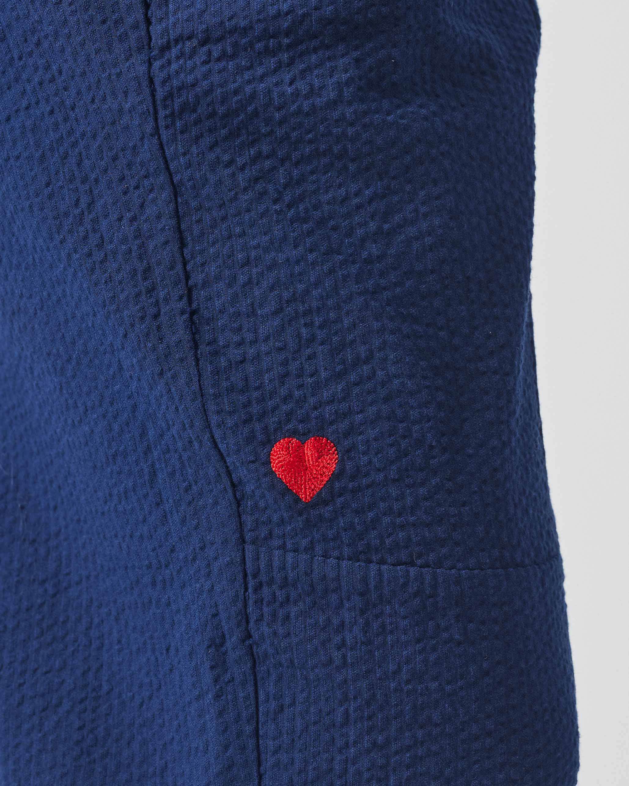 Kaiteki Pants - Navy Seersucker - Image 4