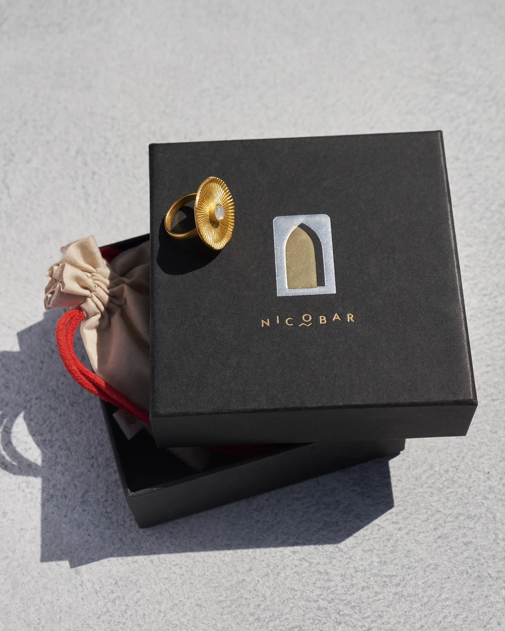 Kamal Patta Ring - Gold - Image 2