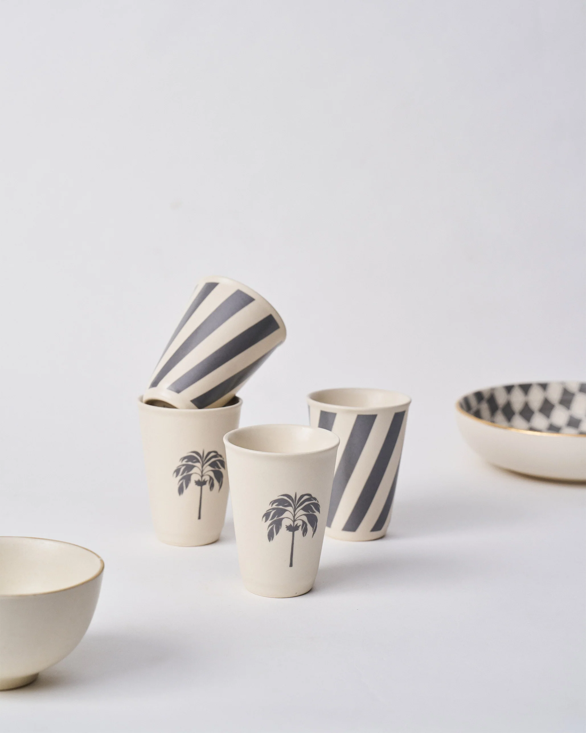 Kandy Palm Kulhar (Set of 4) - Image 6