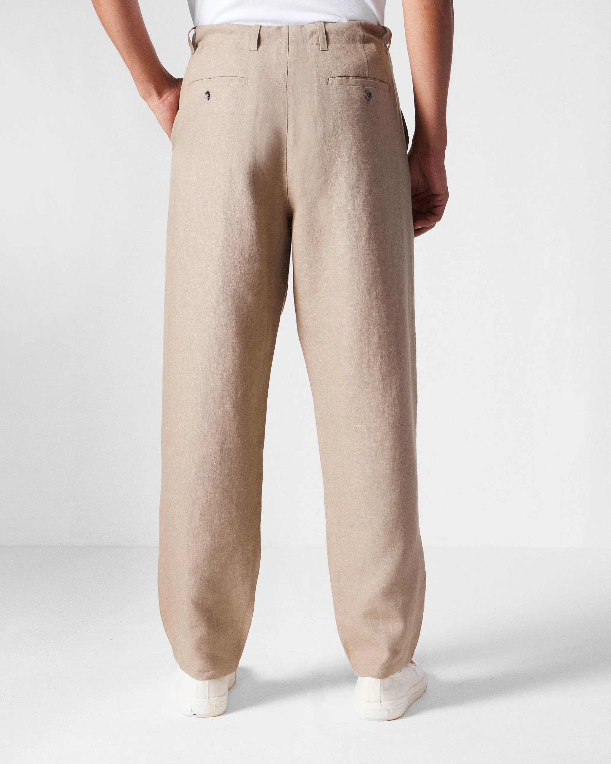 Karo Pants - Light Brown - Image 4