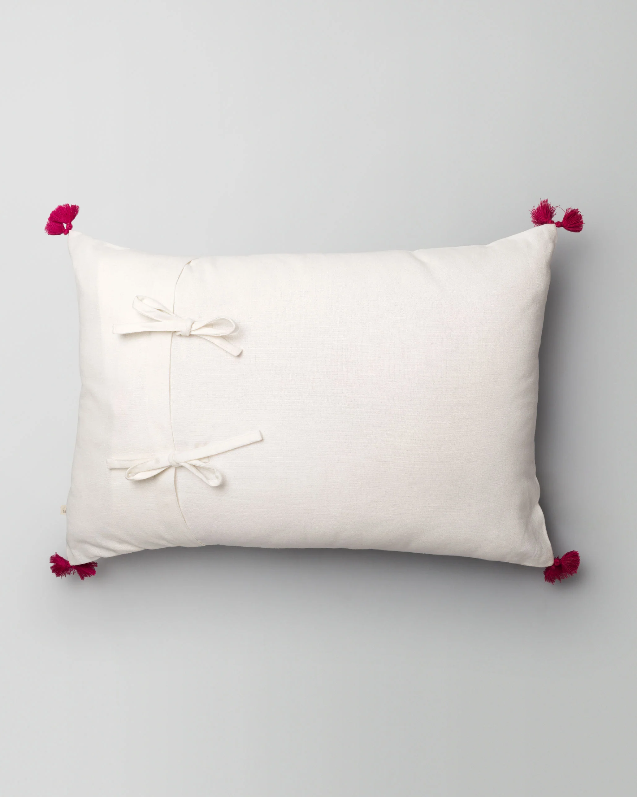 Kasuri Chevron Lumbar Pillow Cover - Image 2