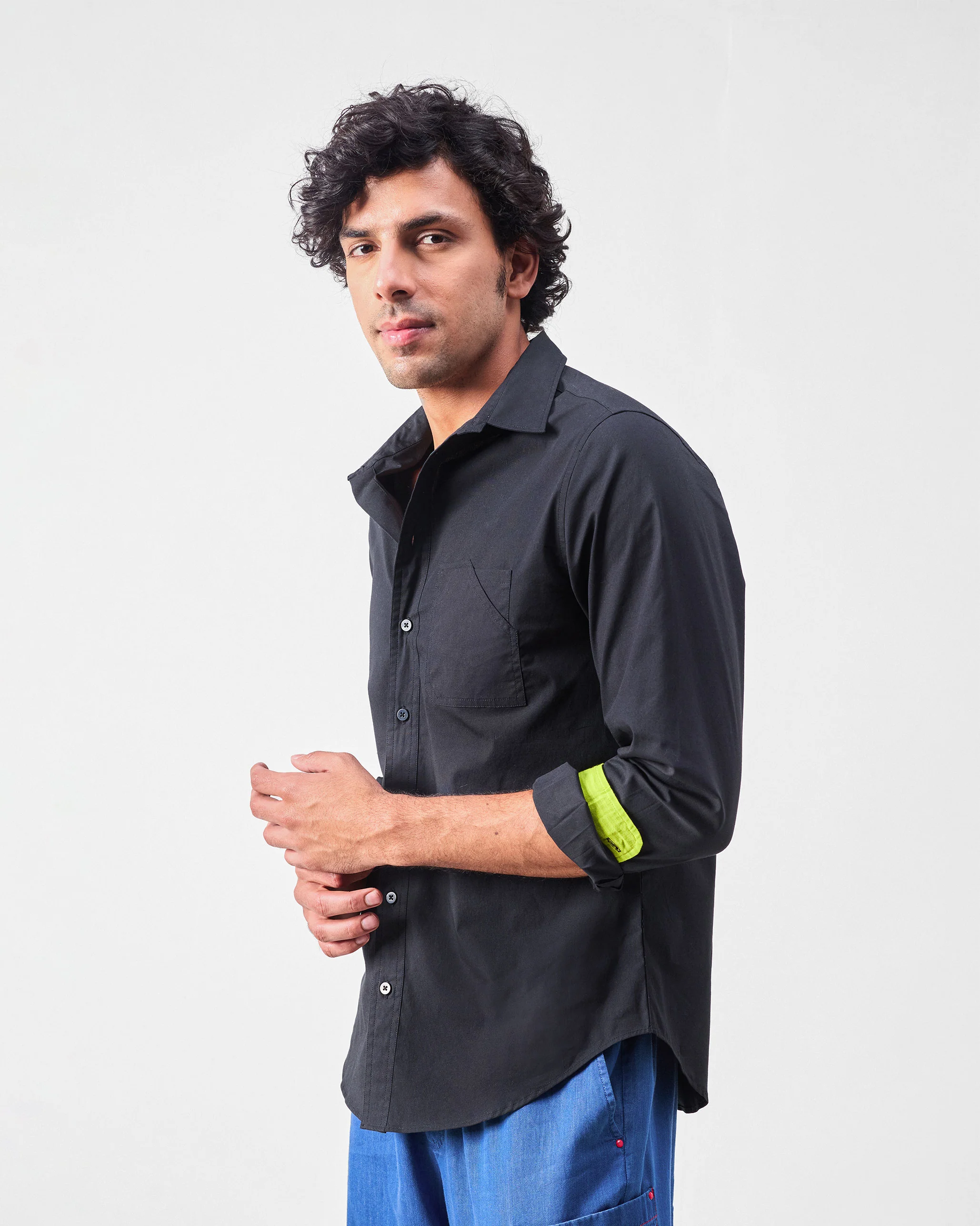 Kayobi Shirt - Black - Image 7