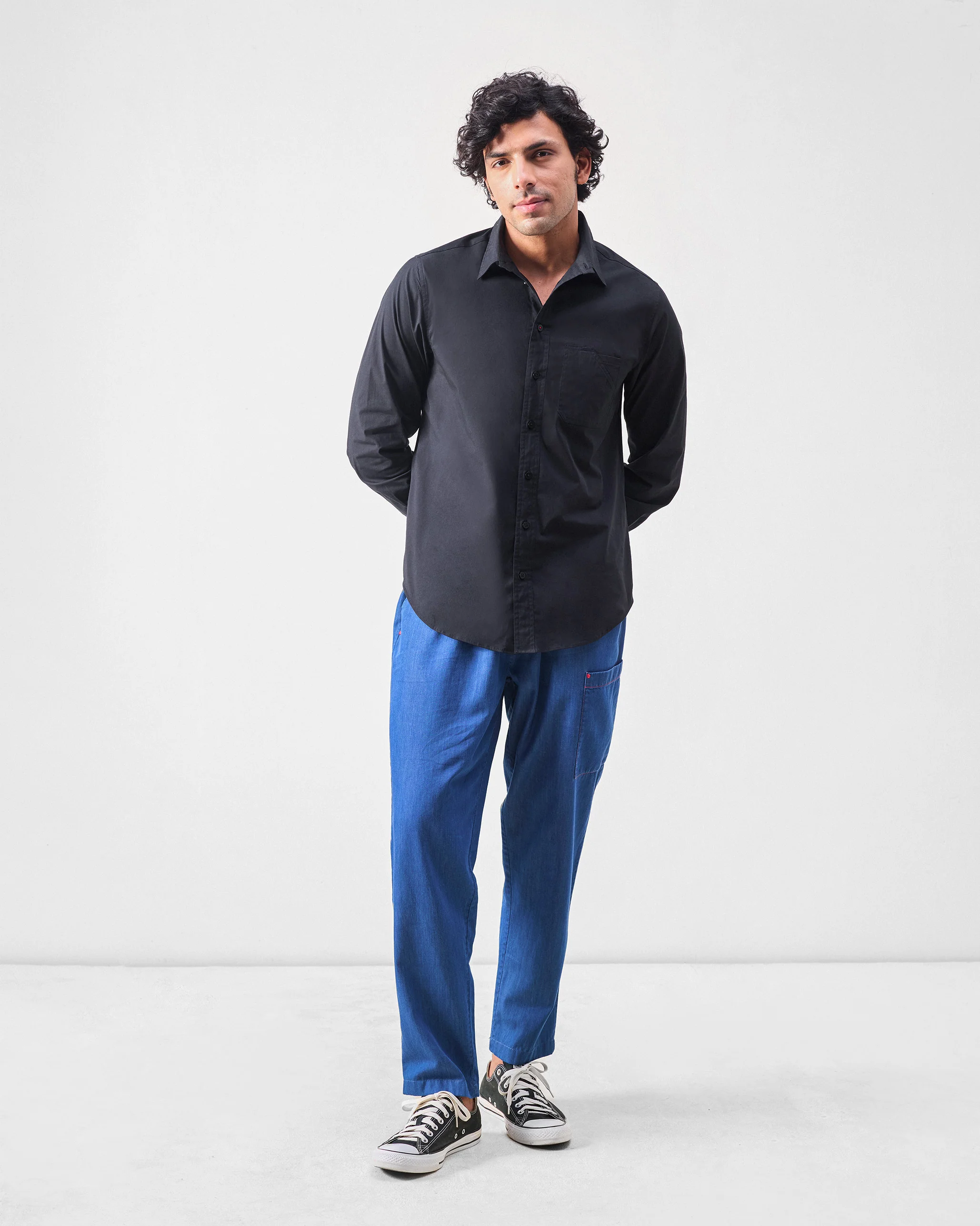 Kayobi Shirt - Black - Image 8