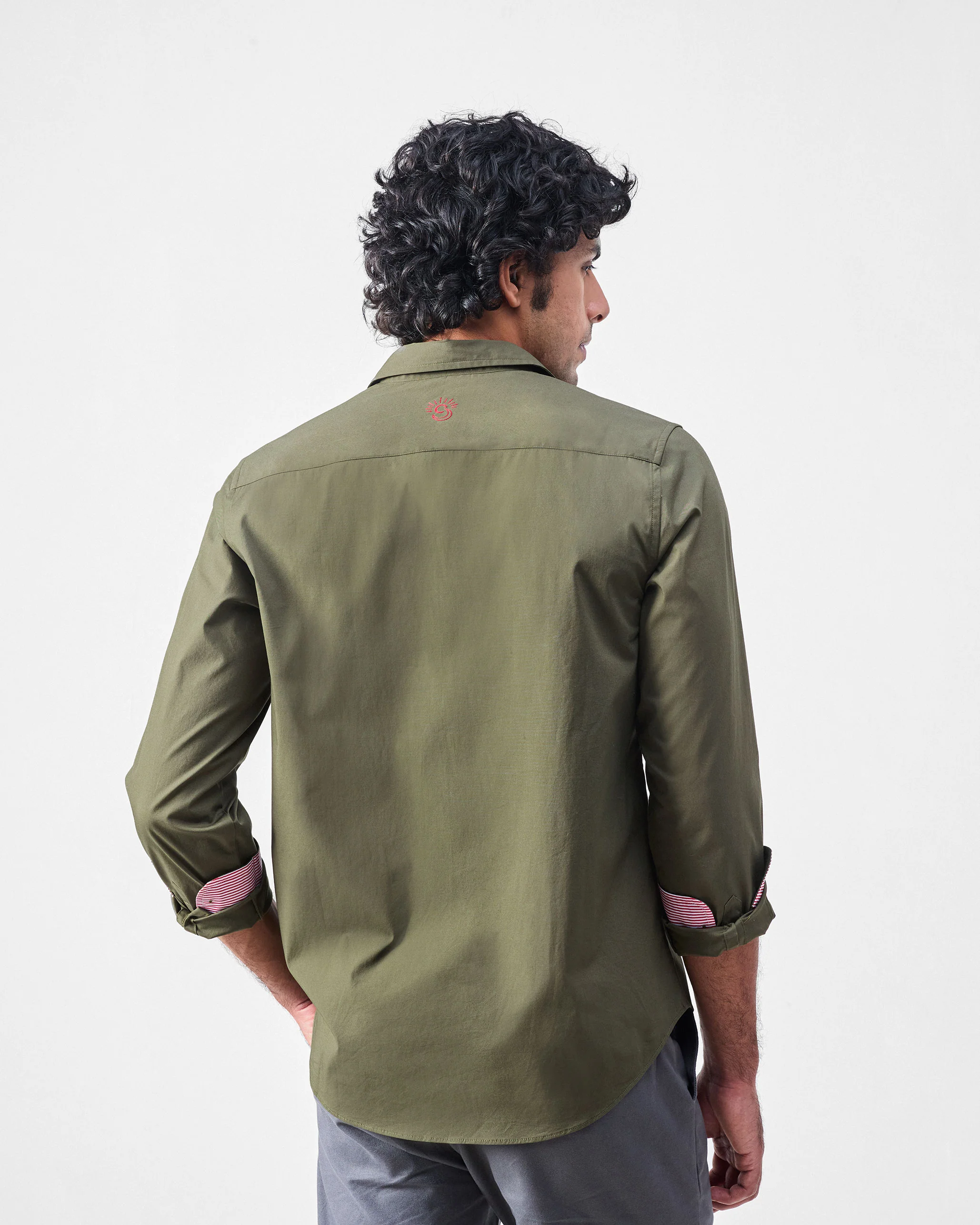 Kayobi Shirt - Olive - Image 3