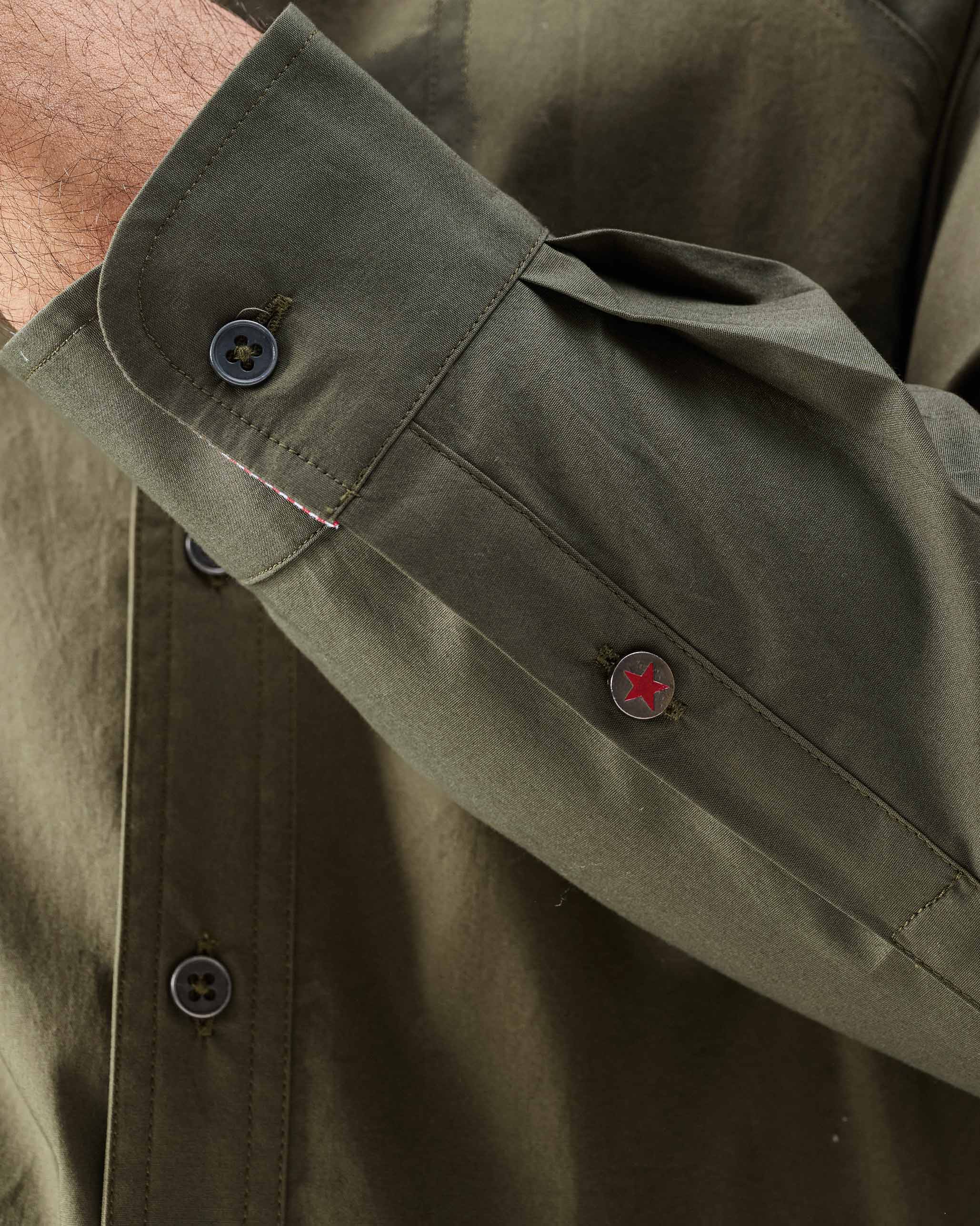 Kayobi Shirt - Olive - Image 6