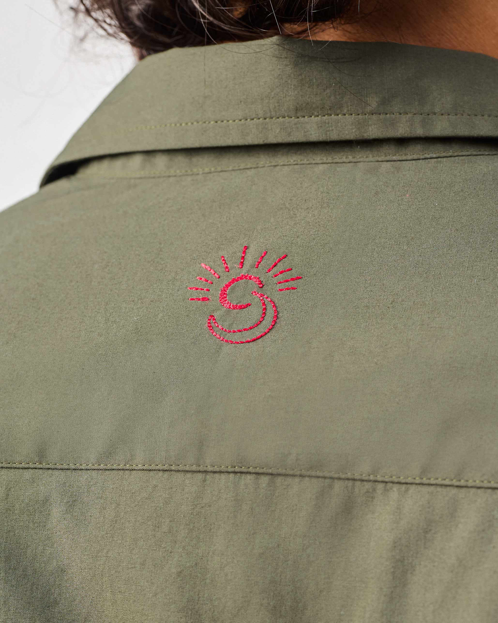 Kayobi Shirt - Olive - Image 7