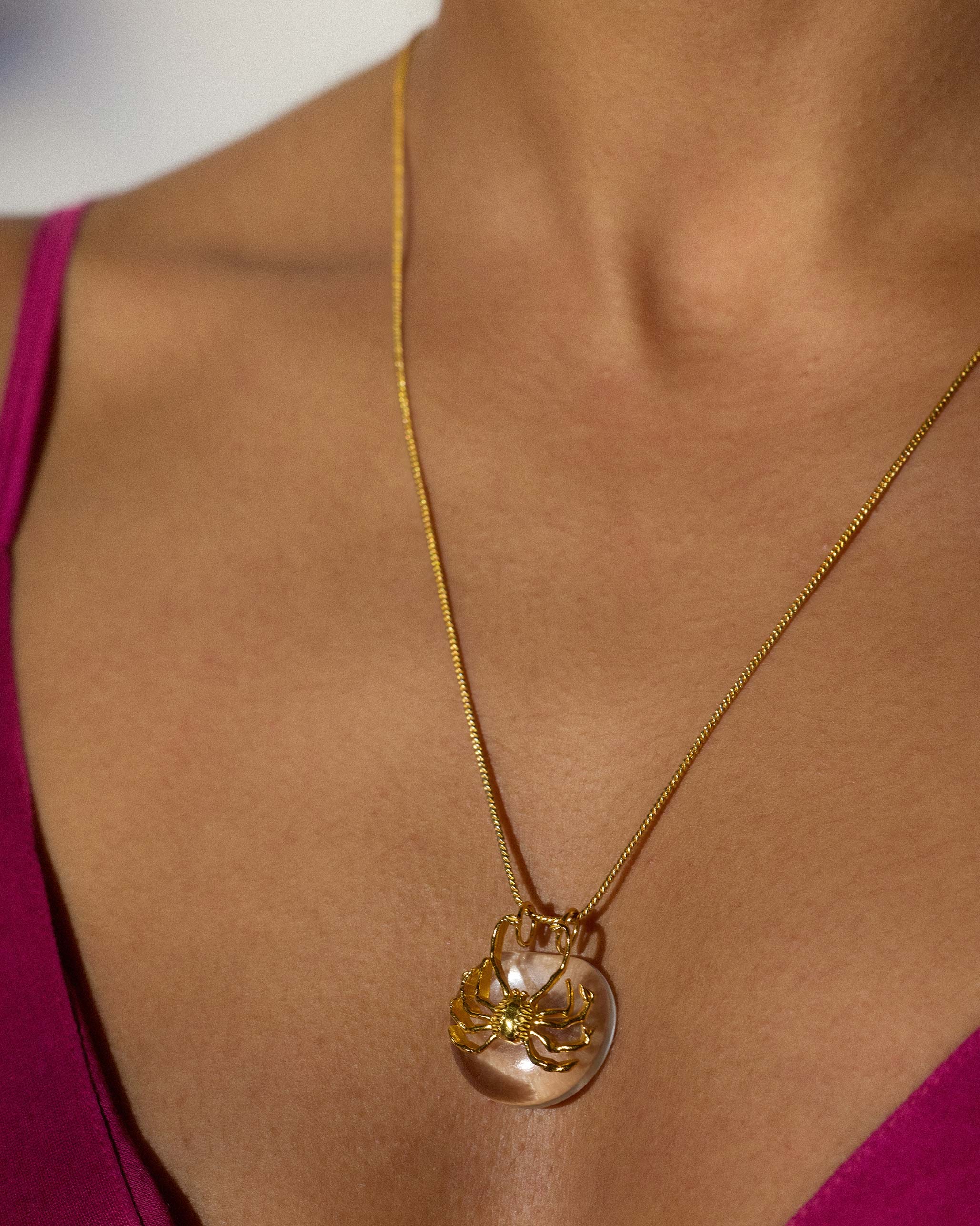 Kekra Charm (Cancer) - Gold - Image 2