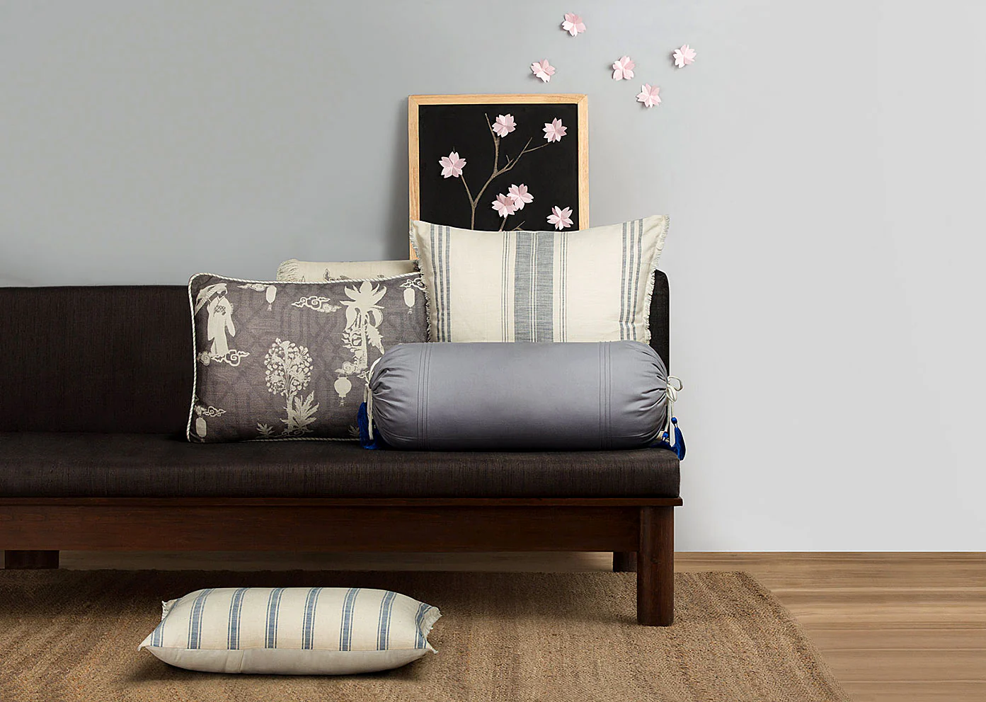 Kemuri Bolster Cover - Image 3