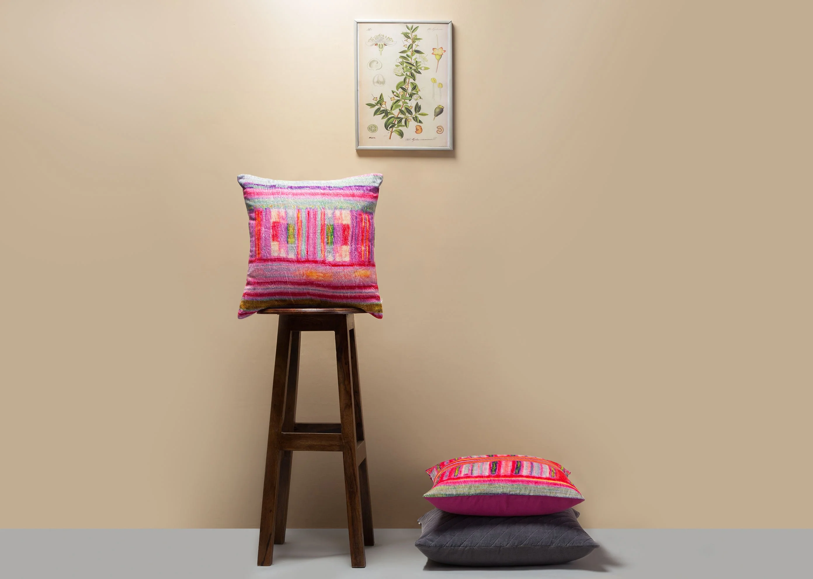 Kente Stripe Cushion Cover - Image 3