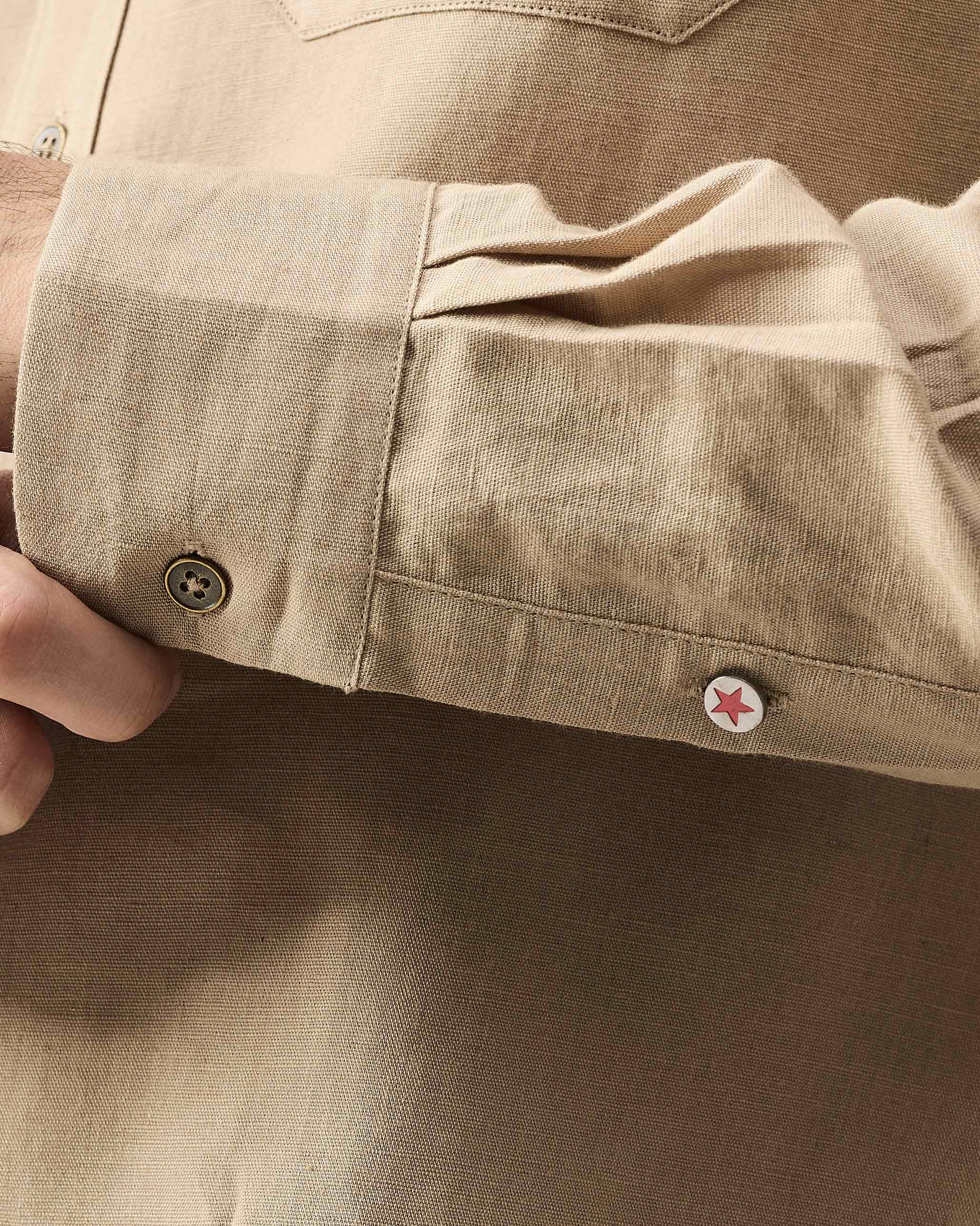Kipling Shirt - Khaki - Image 4