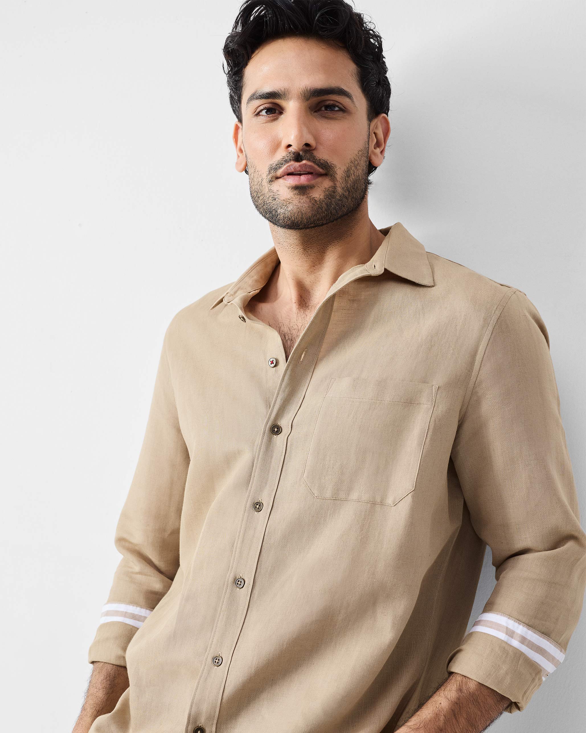 Kipling Shirt - Khaki - Image 5