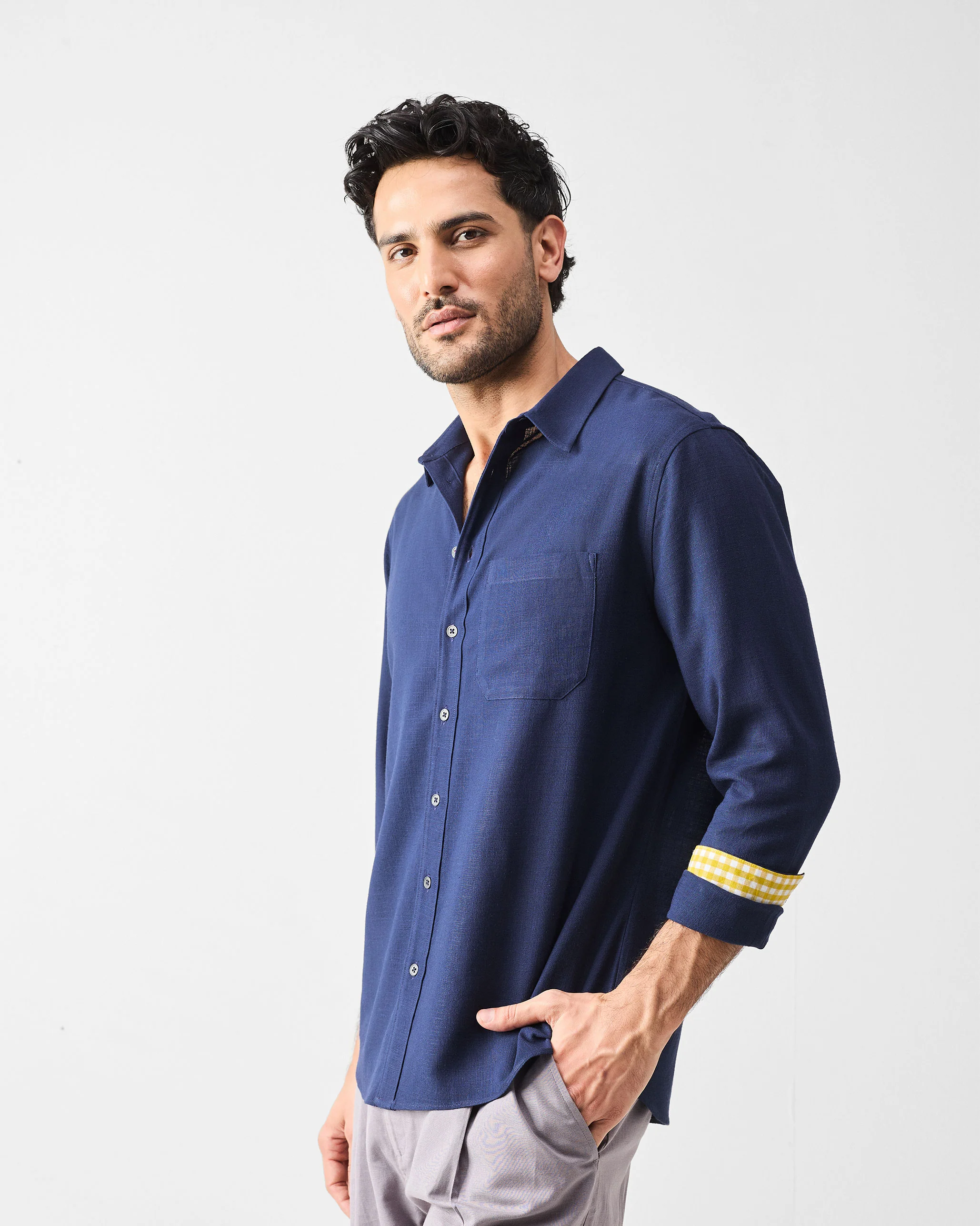 Kipling Shirt - Navy - Image 3