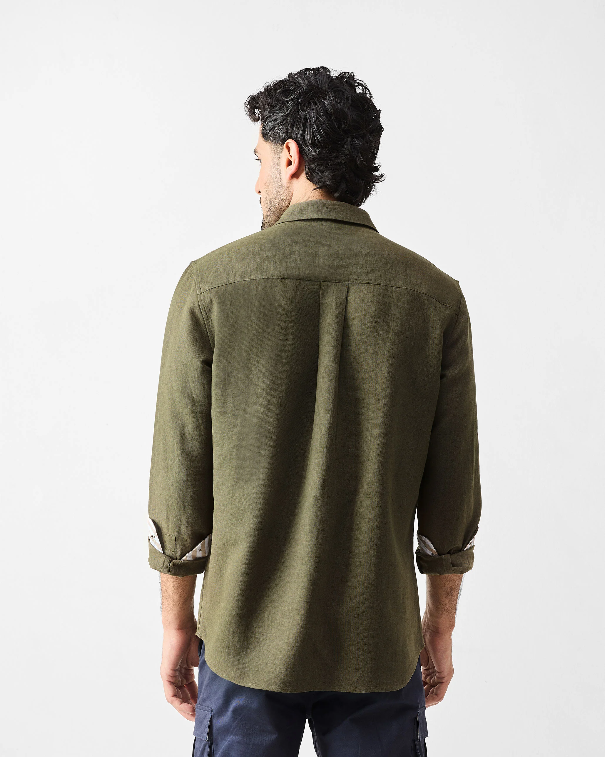Kipling Shirt - Olive - Image 2