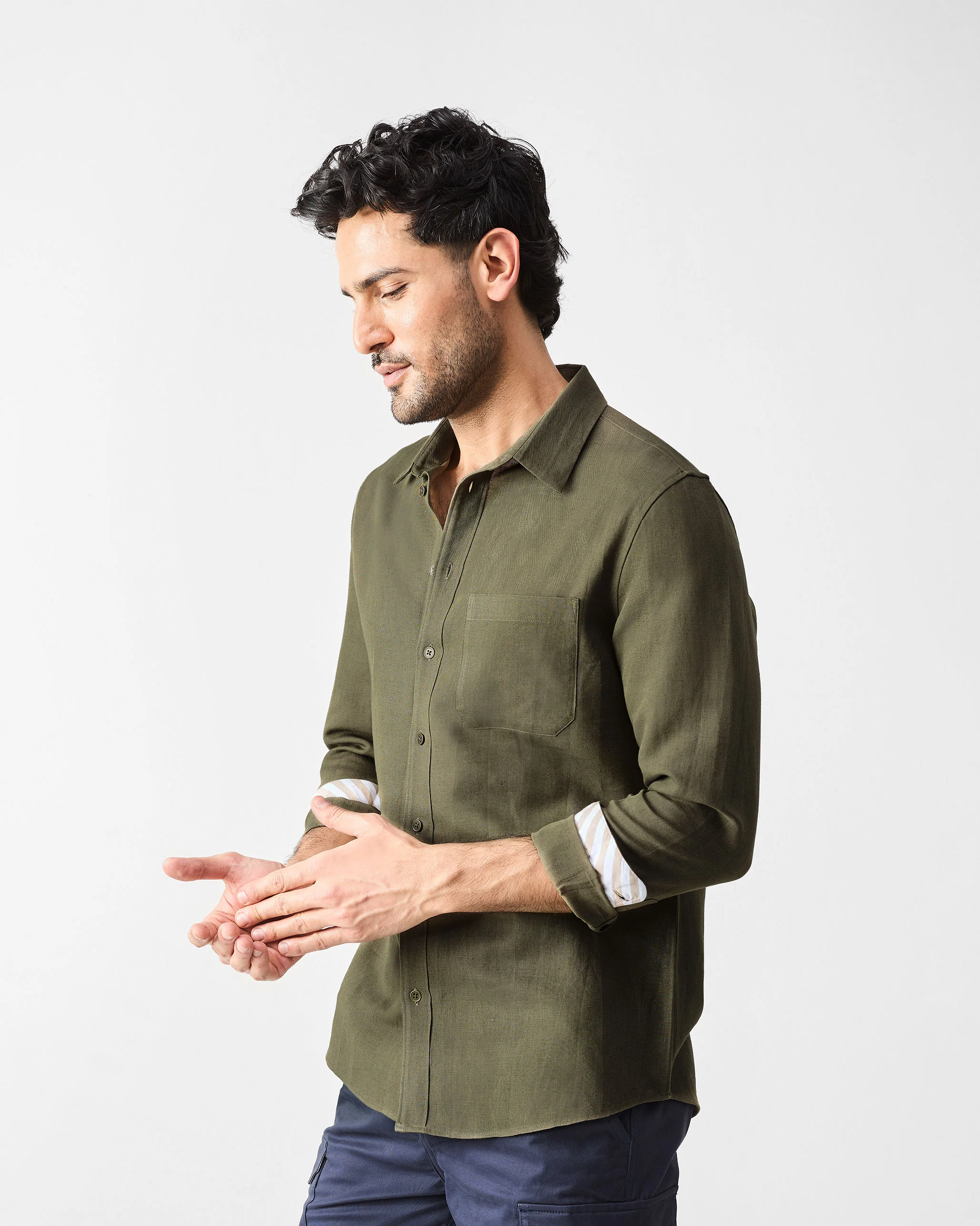 Kipling Shirt - Olive - Image 3