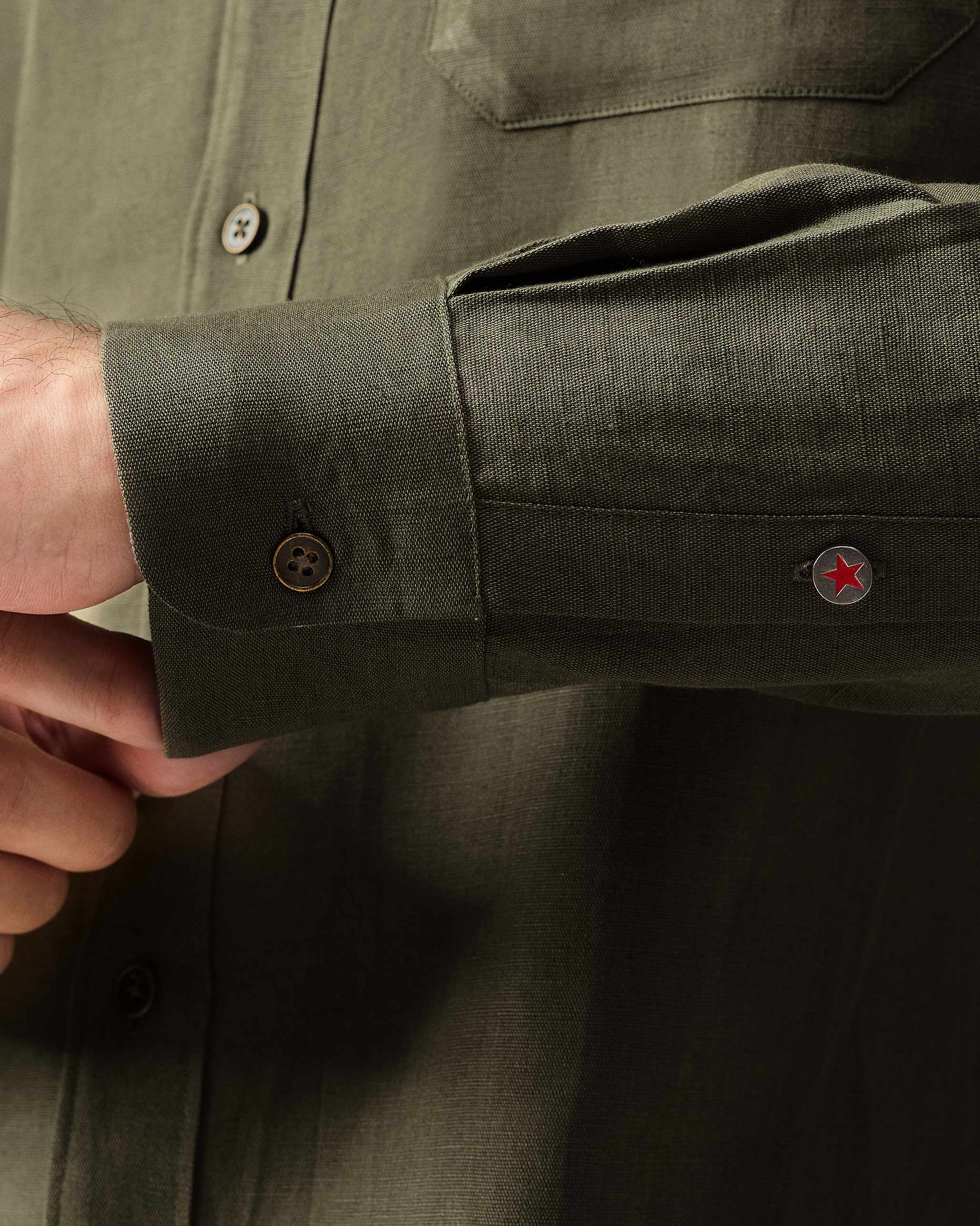 Kipling Shirt - Olive - Image 4