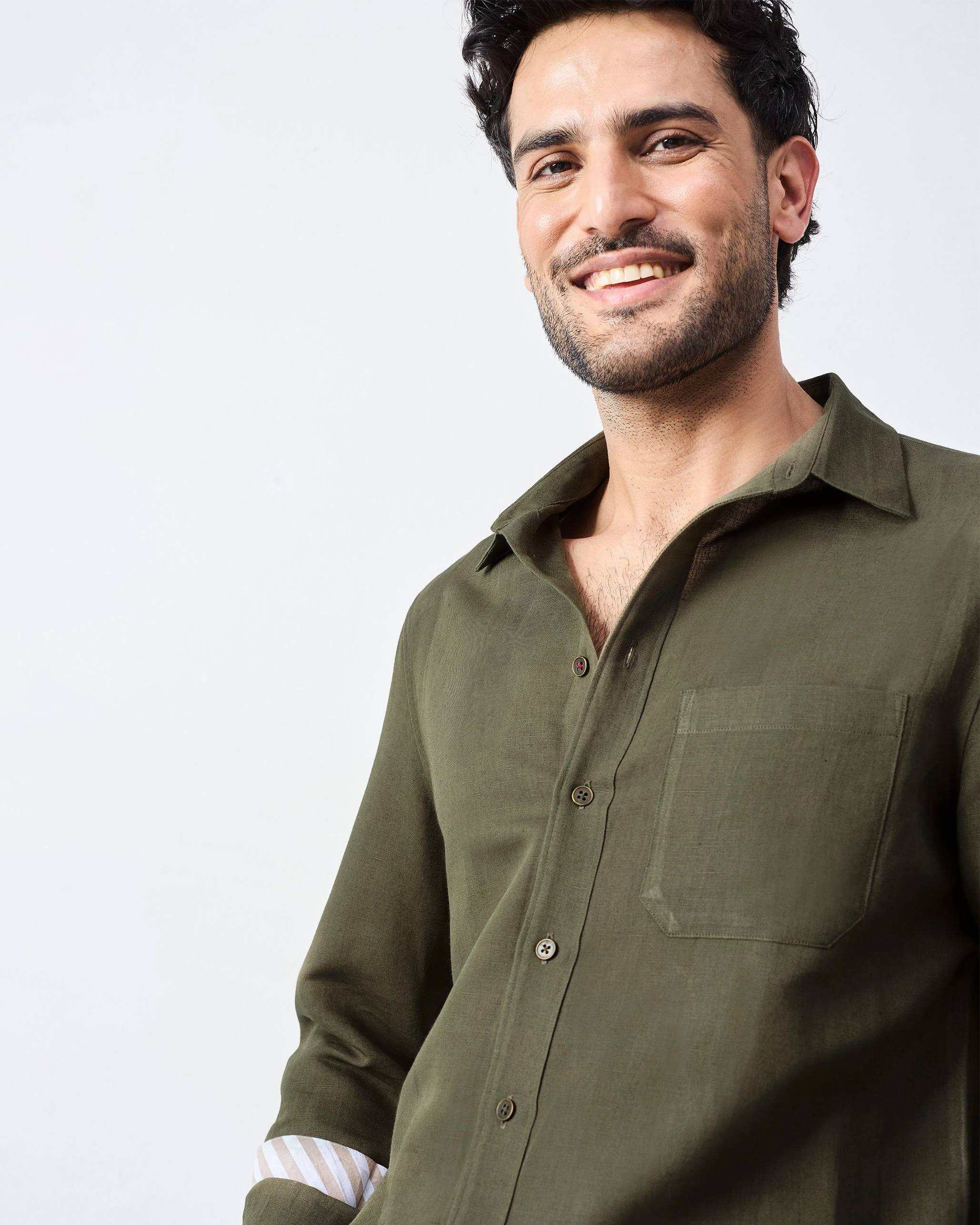 Kipling Shirt - Olive - Image 6